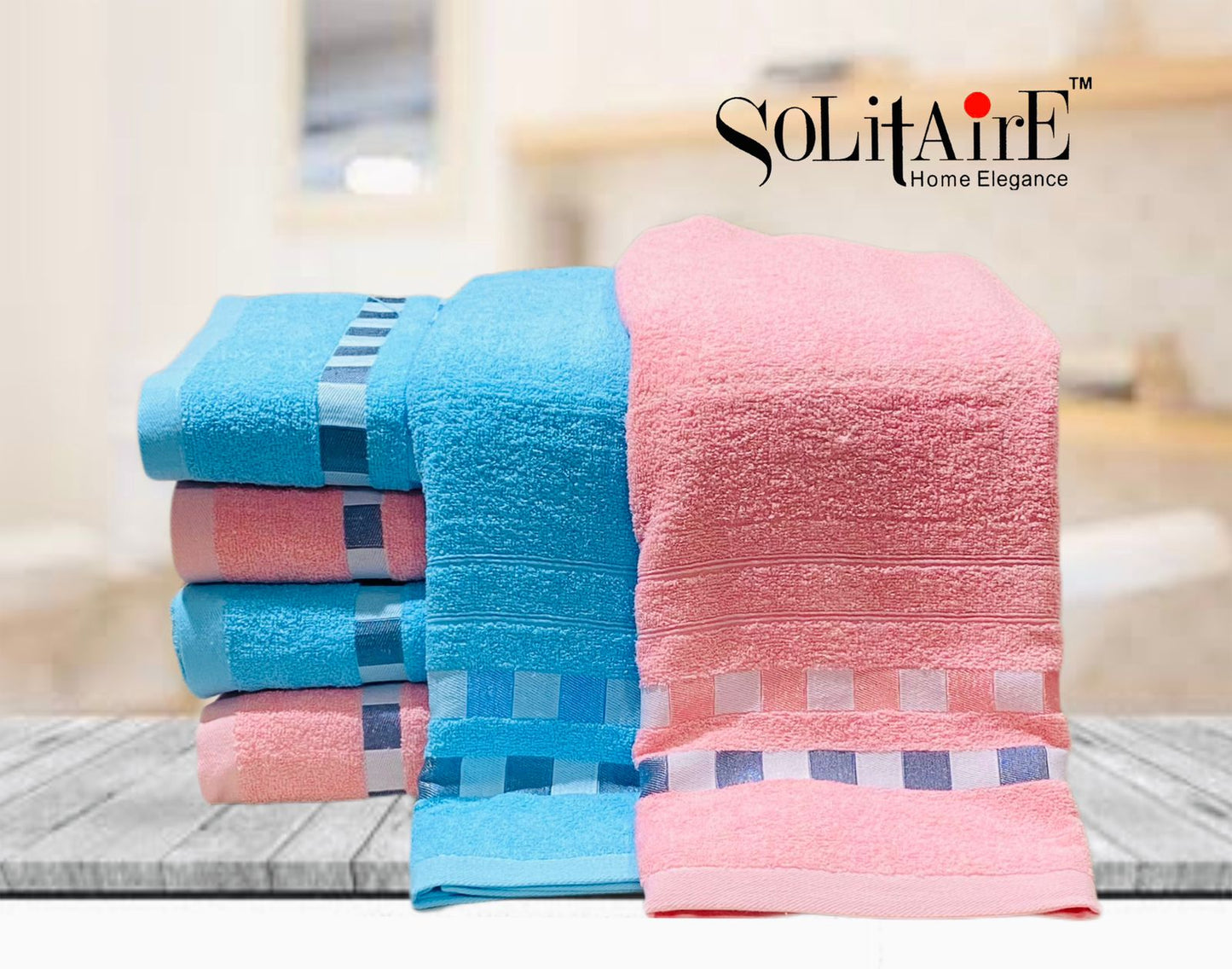 FLOURISH PREMIUM COTTON BATH & HAND TOWELS