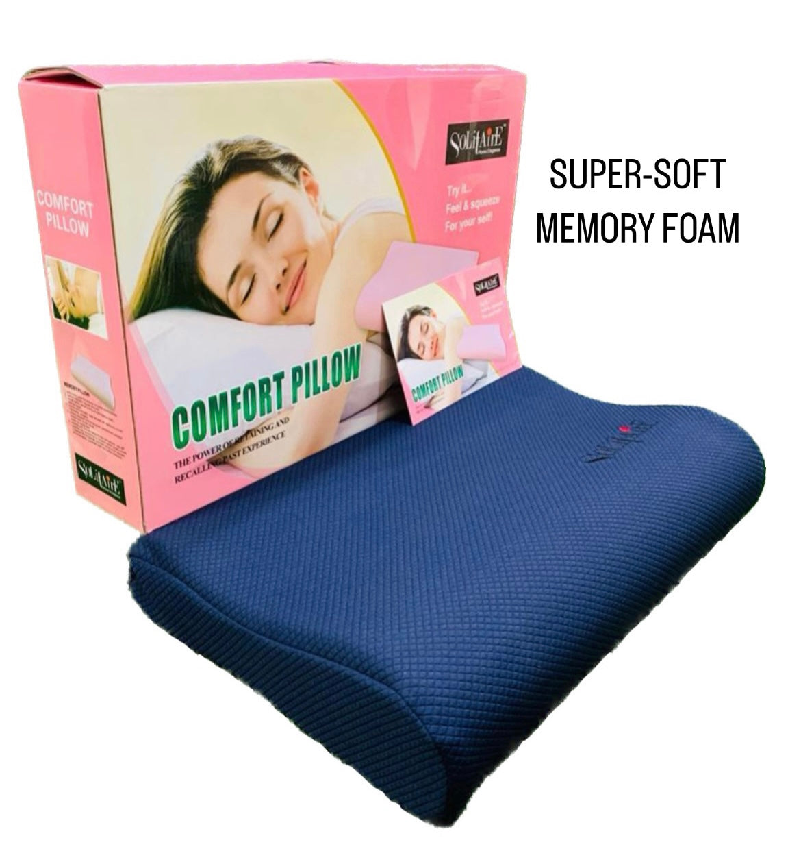 Cervical Dual-Height Memory Foam Pillow