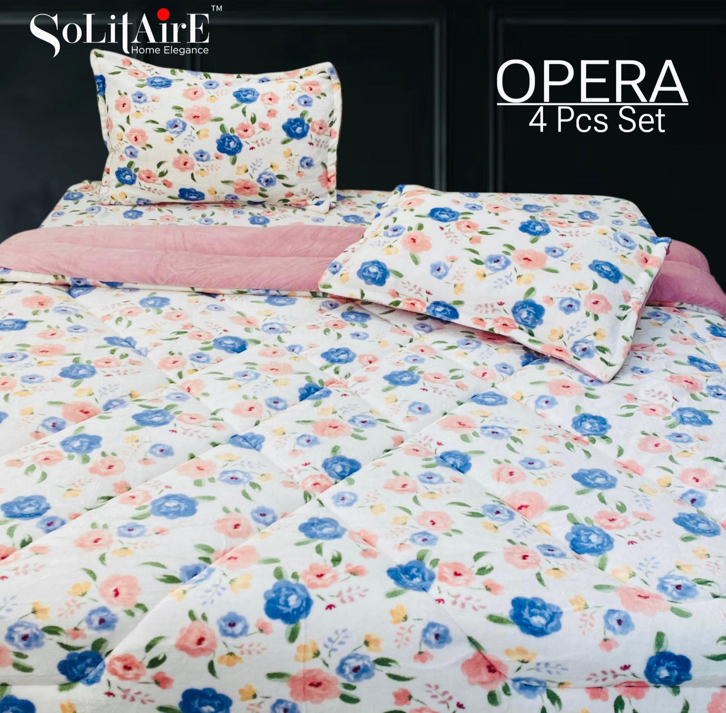 Opera Warm Cashmere Premium Milk Velvet Bed In A Bag