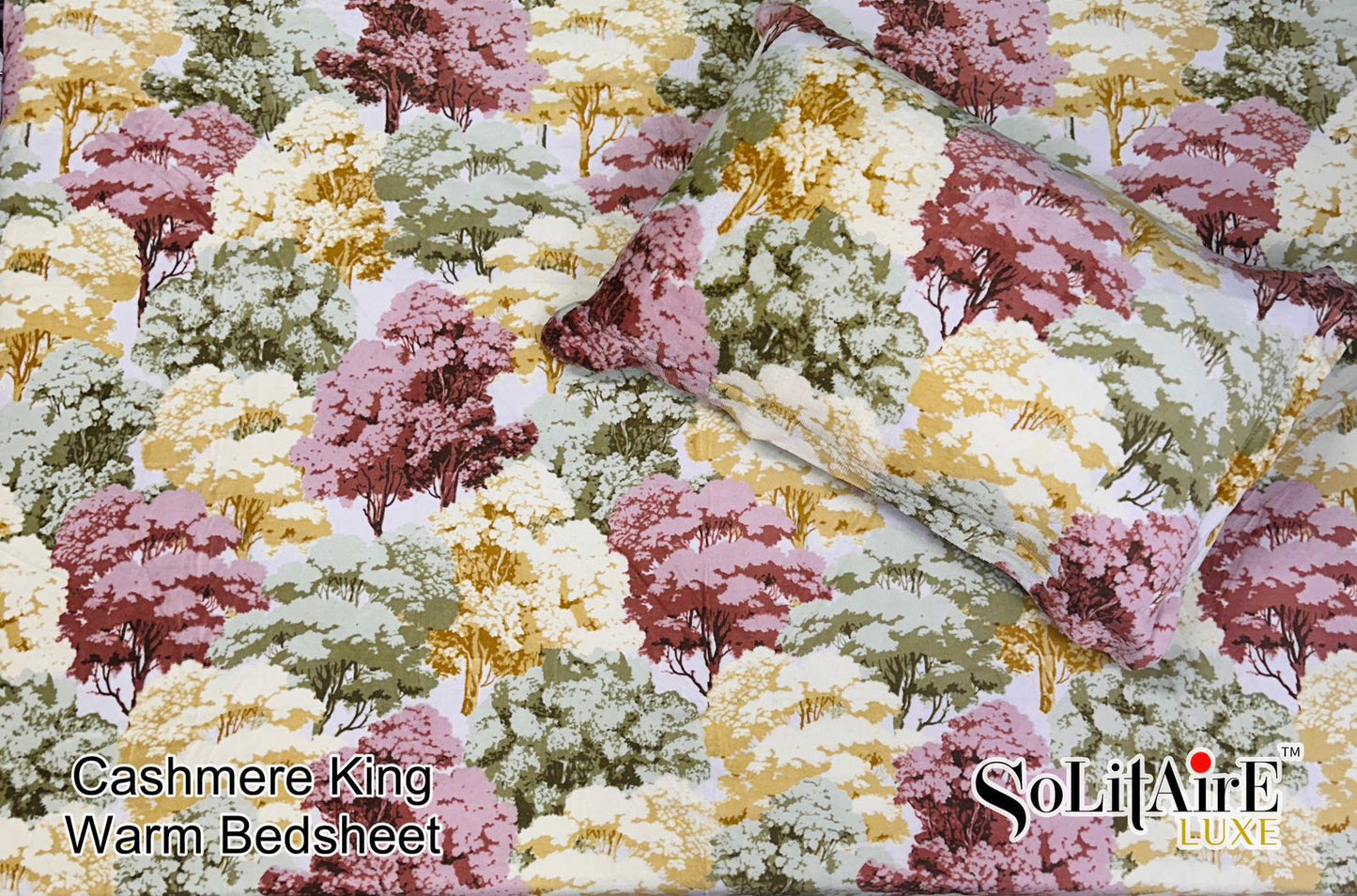 Cashmere King Super Soft Warm Winter Bedsheet