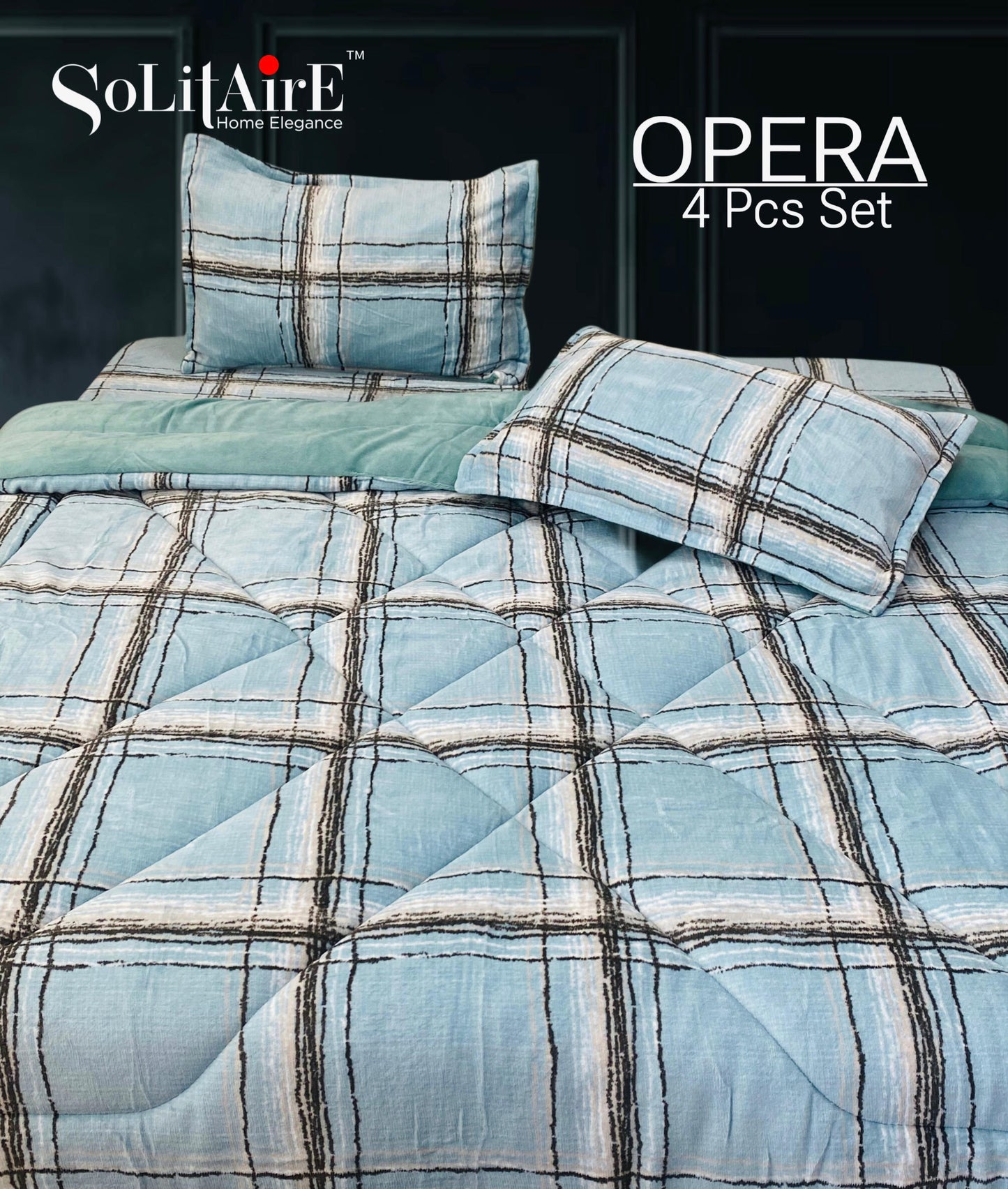 Opera Warm Cashmere Premium Milk Velvet Bed In A Bag