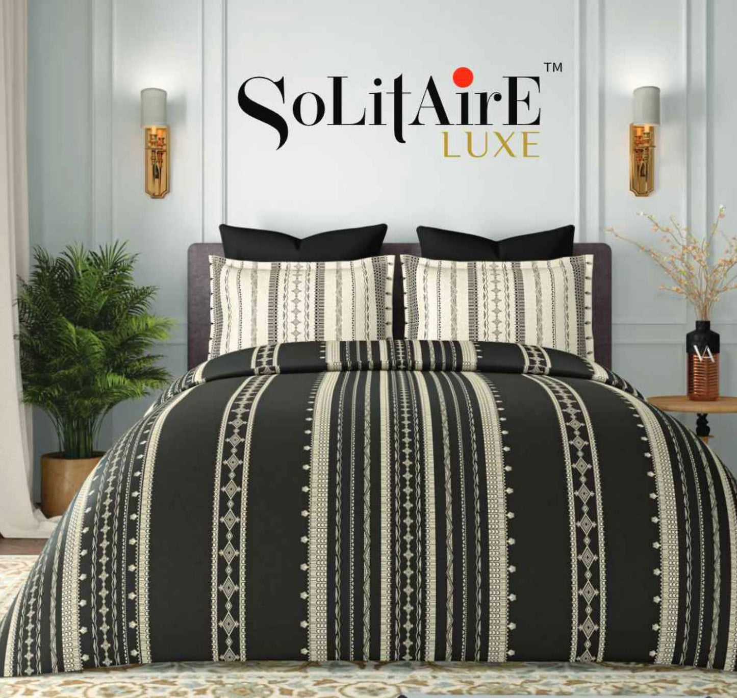 Frenza Luxury Fitted King Size Bedsheet