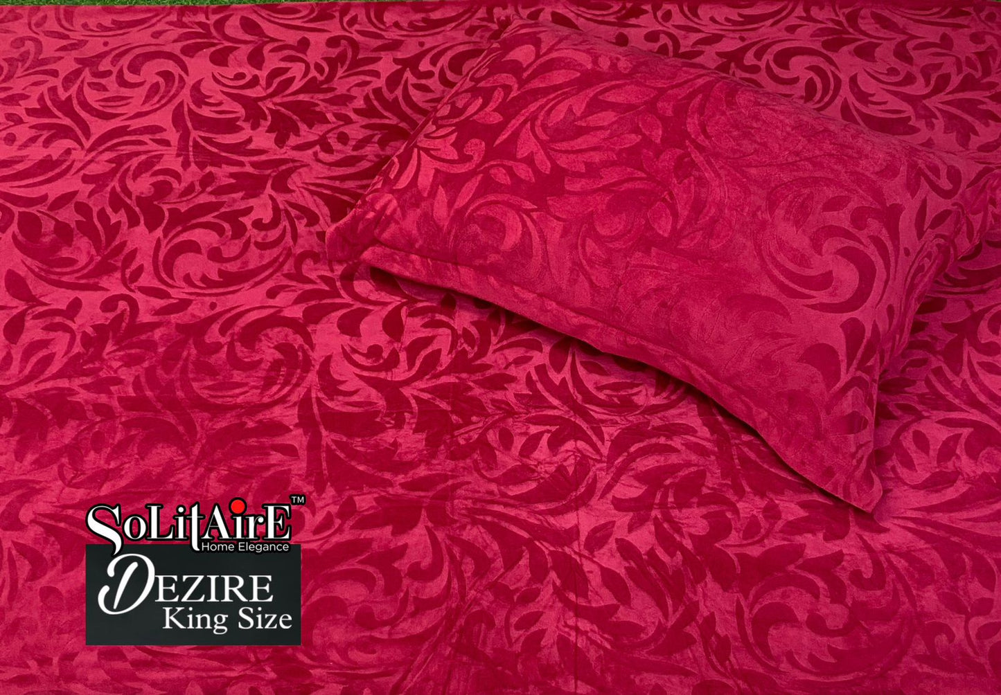 Dezire Warm King Sized Jointless Bedsheet – Premium Italian Cashmere Fabric