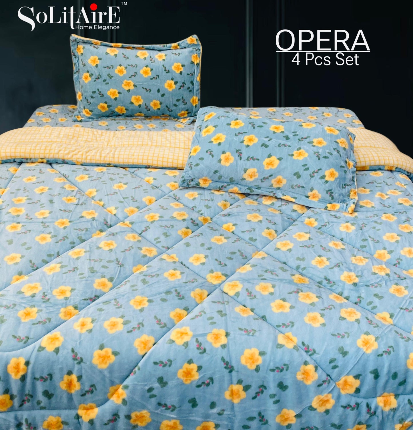 Opera Warm Cashmere Premium Milk Velvet Bed In A Bag