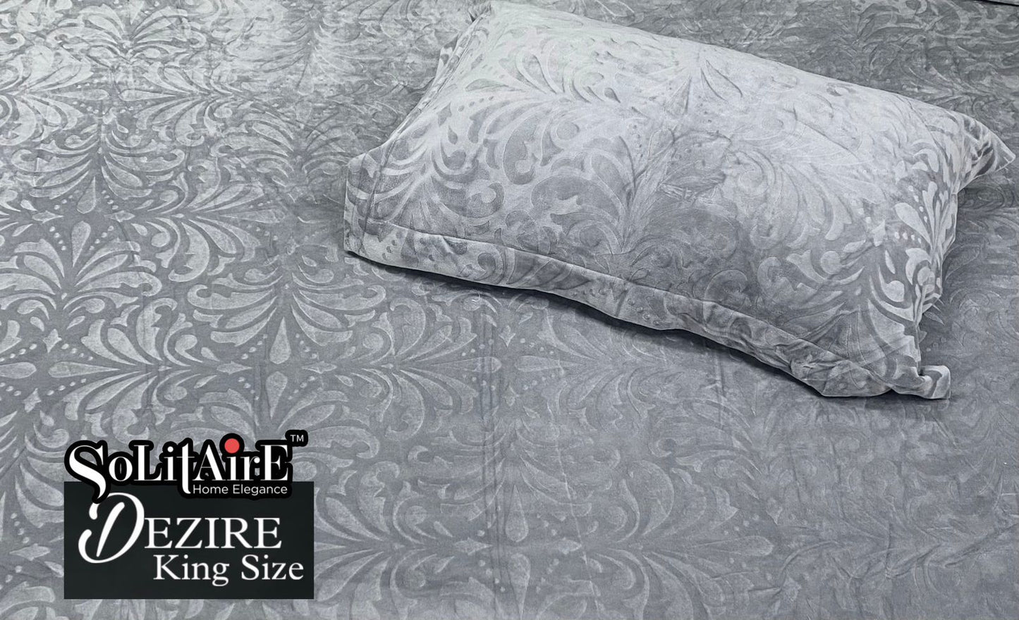 Dezire Warm King Sized Jointless Bedsheet – Premium Italian Cashmere Fabric