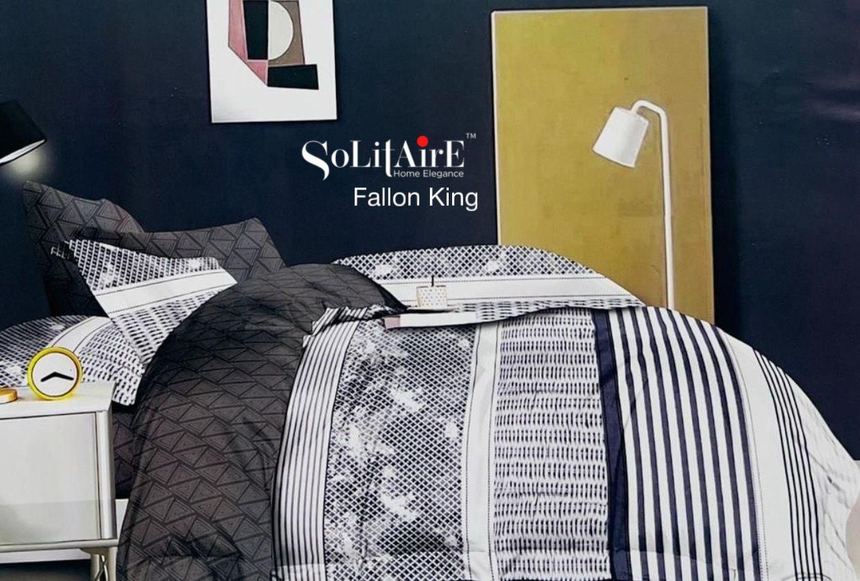 FALLON King Size Bedsheet Set Luxury Soft Touch