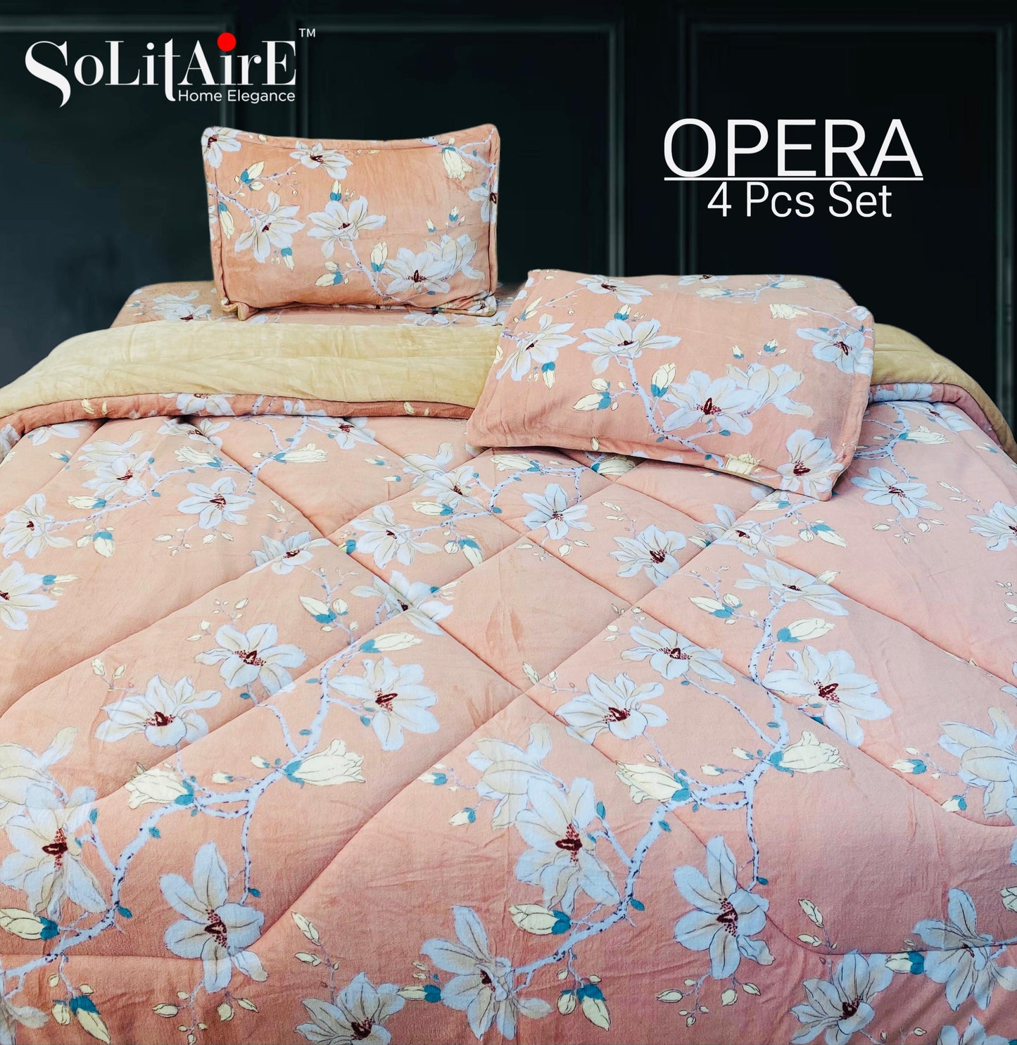Opera Warm Cashmere Premium Milk Velvet Bed In A Bag