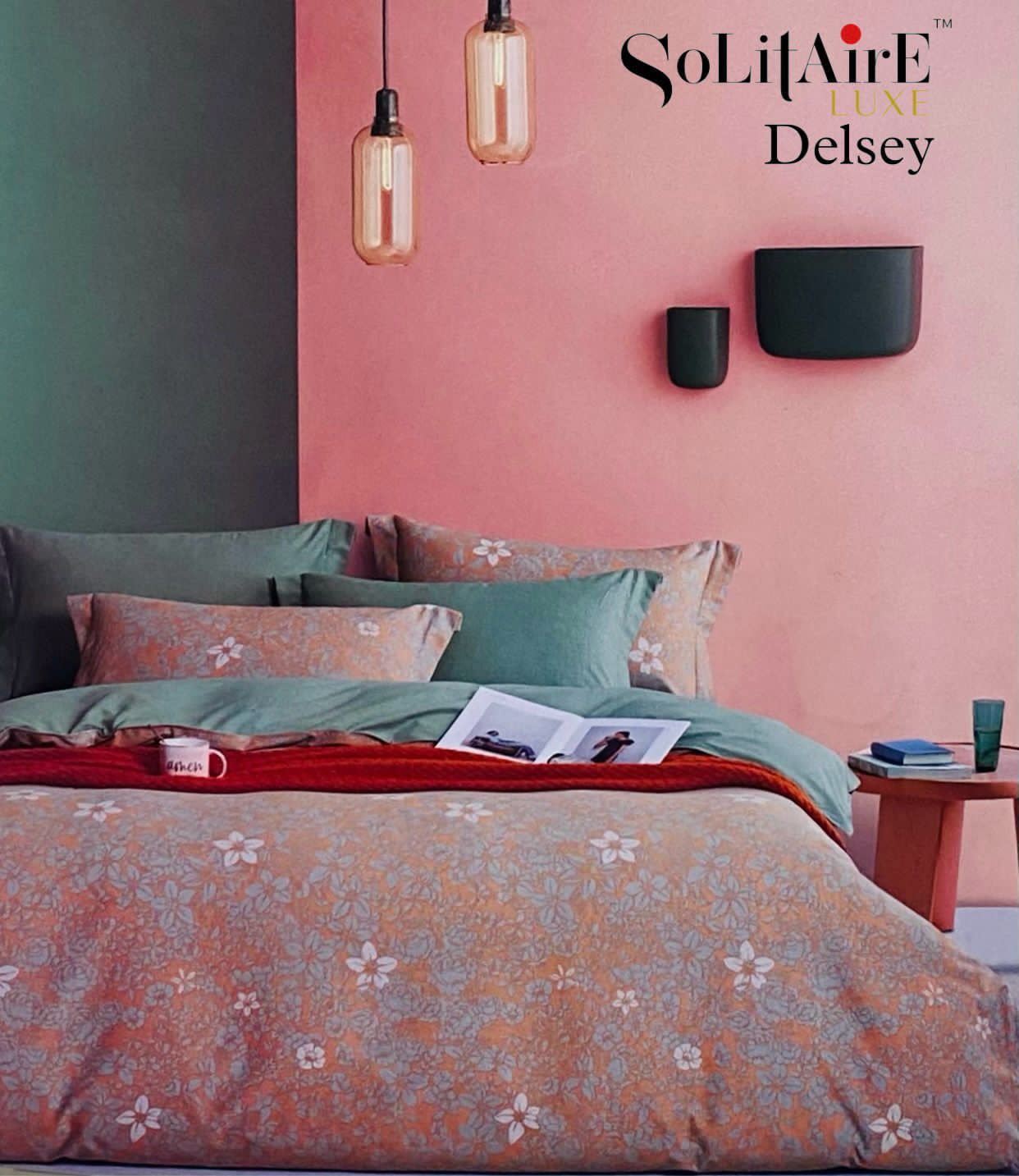 DELSEY EGYPTIAN COTTON KING-SIZE LUXURY BEDSHEET