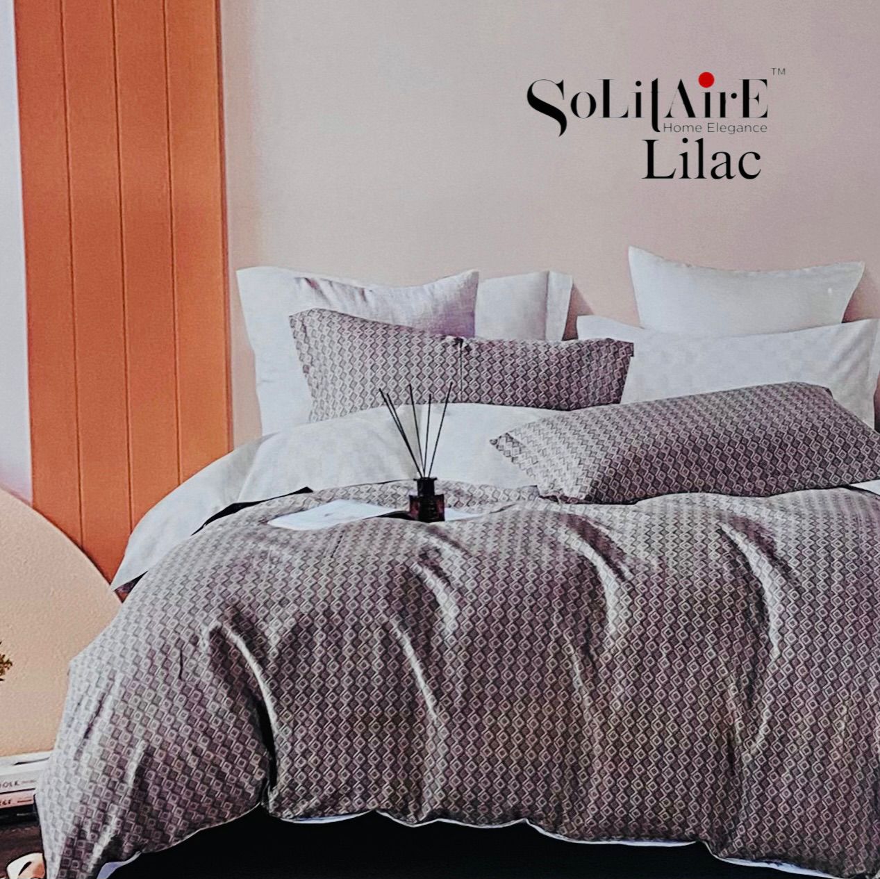 LILAC KING Cotton Bedsheet