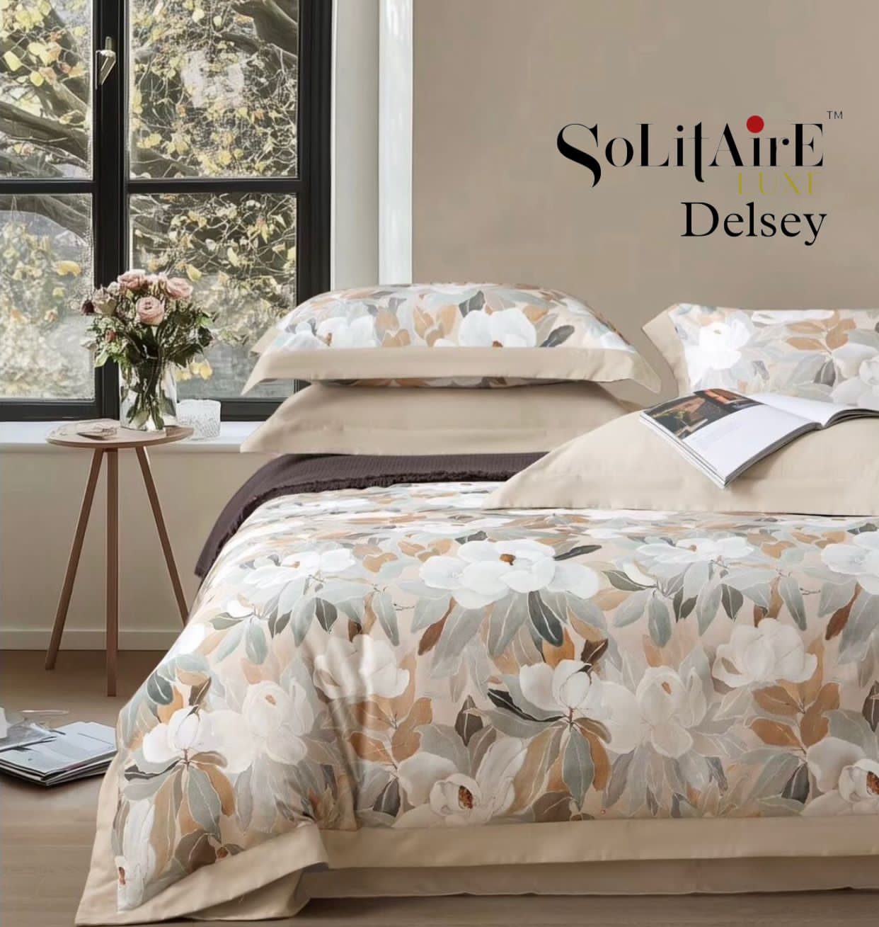 DELSEY EGYPTIAN COTTON KING-SIZE LUXURY BEDSHEET