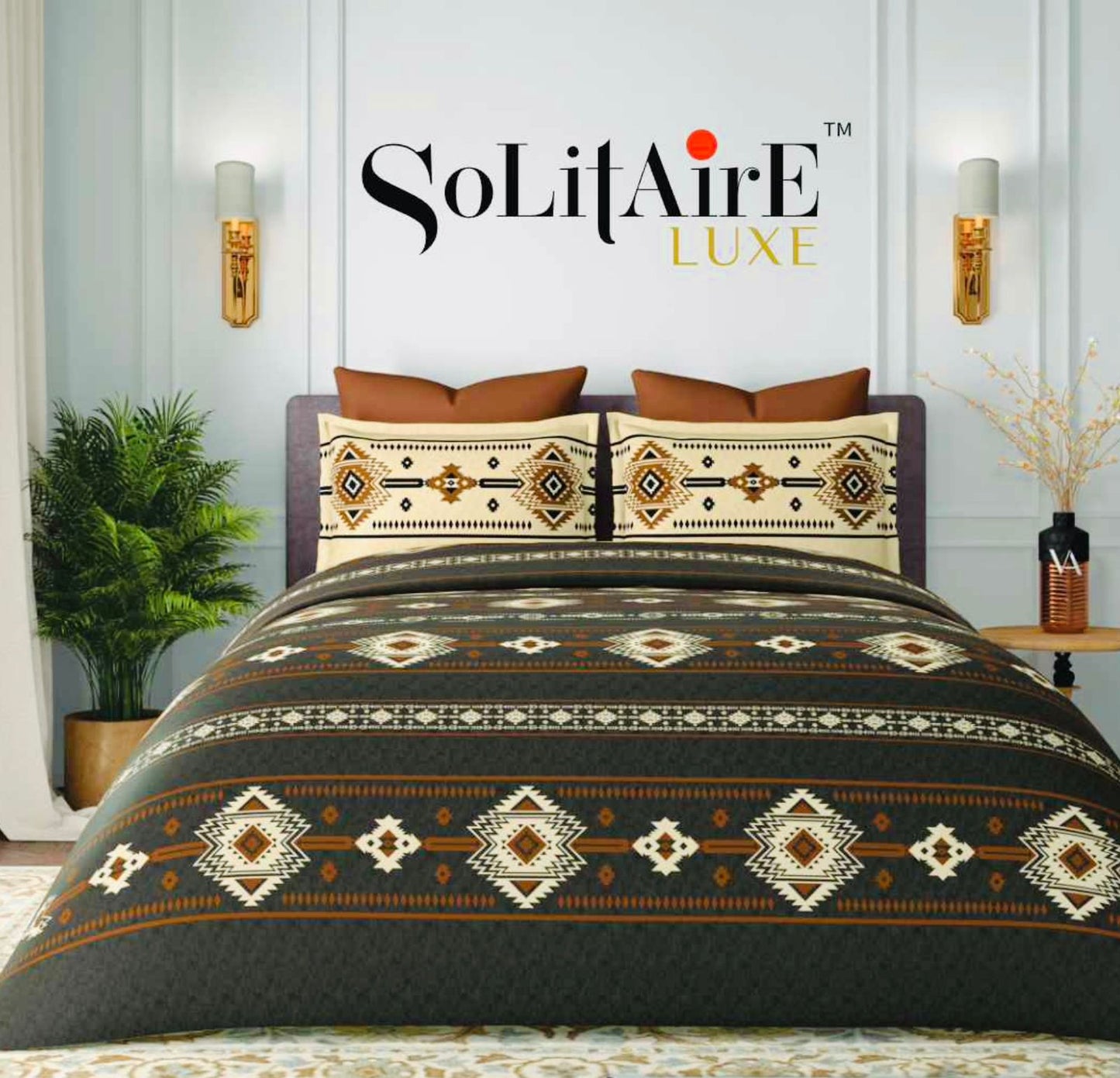 Frenza Luxury Fitted King Size Bedsheet