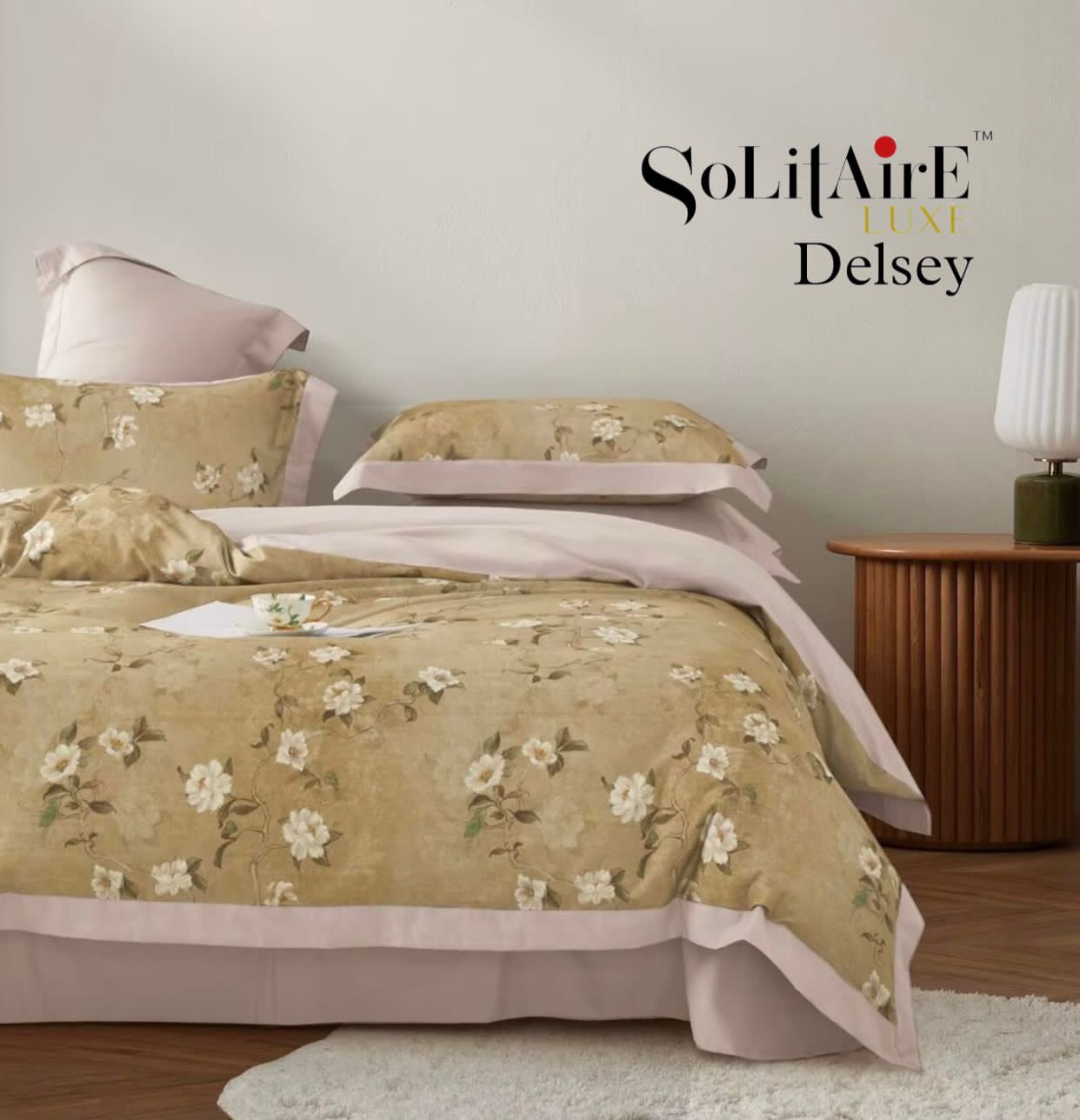 DELSEY EGYPTIAN COTTON KING-SIZE LUXURY BEDSHEET