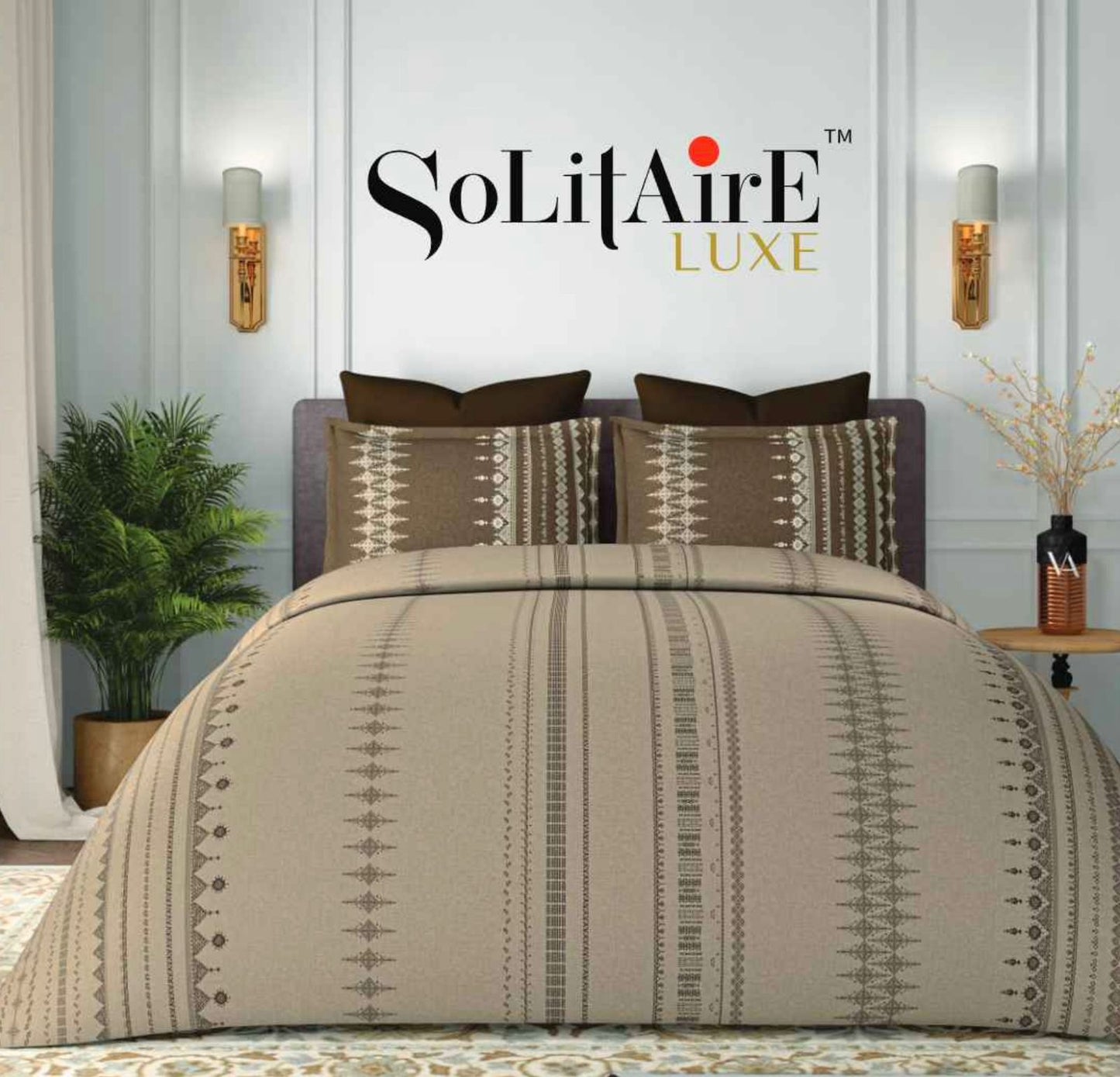 Frenza Luxury Fitted King Size Bedsheet