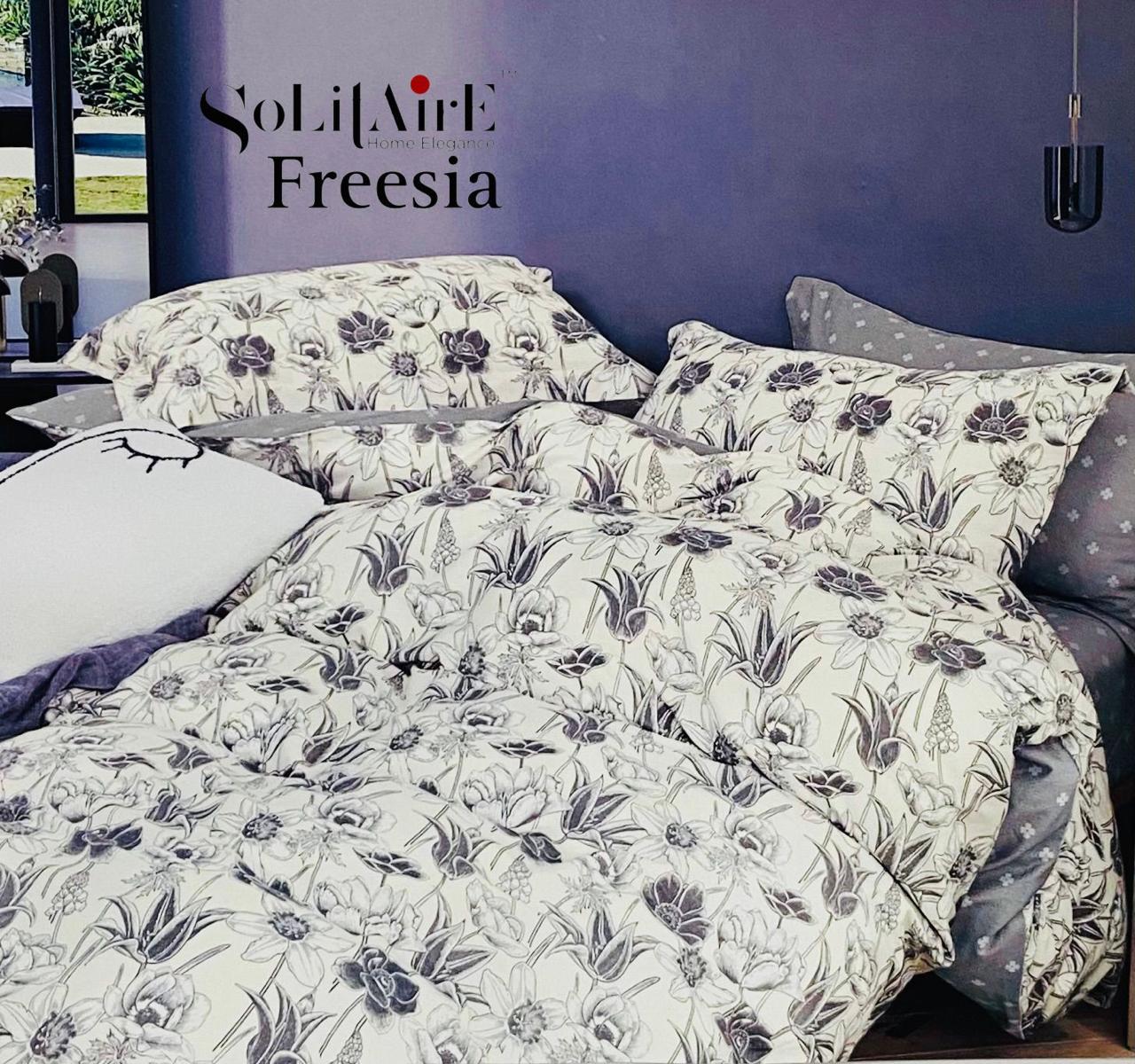 πΈ FREESIA 100% Cotton Queen Size Bedsheet Set