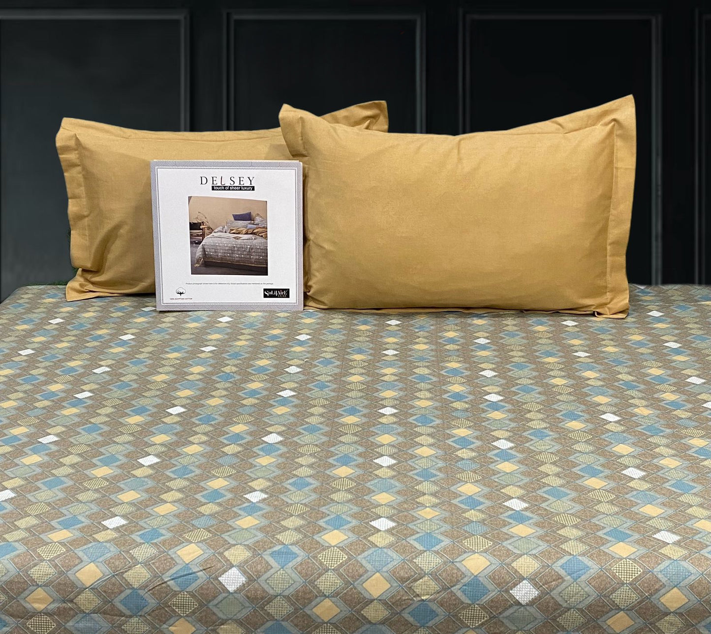 DELSEY EGYPTIAN COTTON KING-SIZE LUXURY BEDSHEET