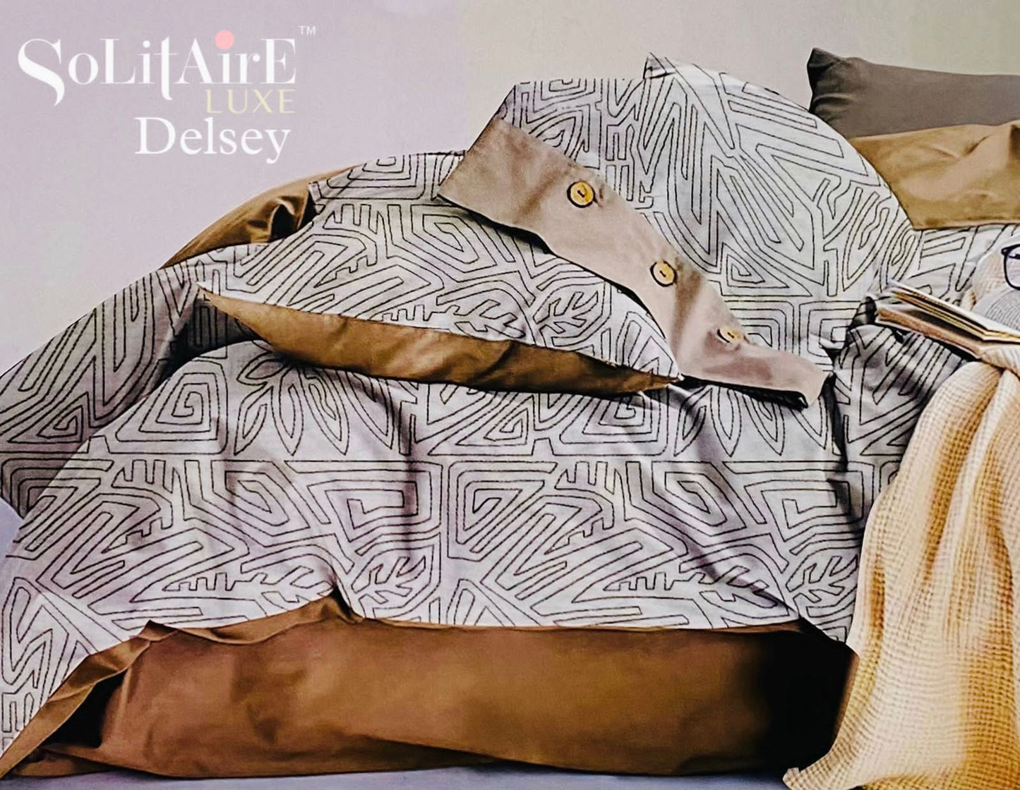 DELSEY EGYPTIAN COTTON KING-SIZE LUXURY BEDSHEET