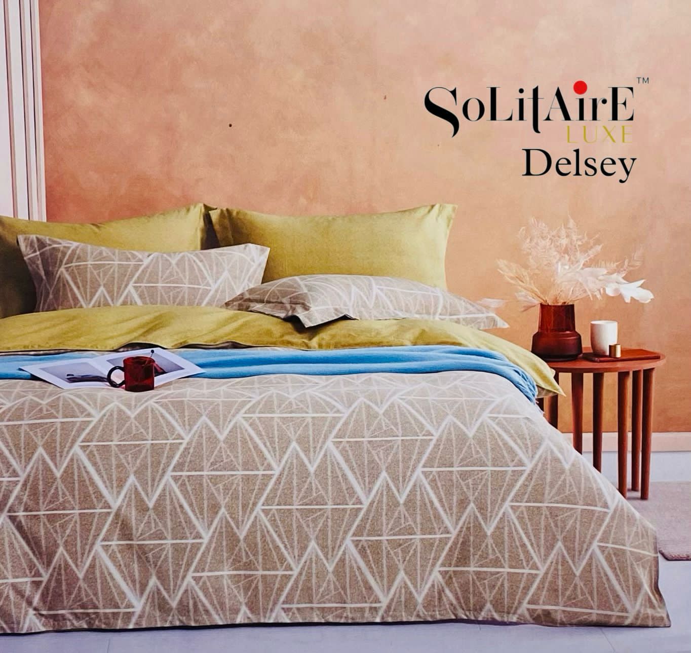 DELSEY EGYPTIAN COTTON KING-SIZE LUXURY BEDSHEET