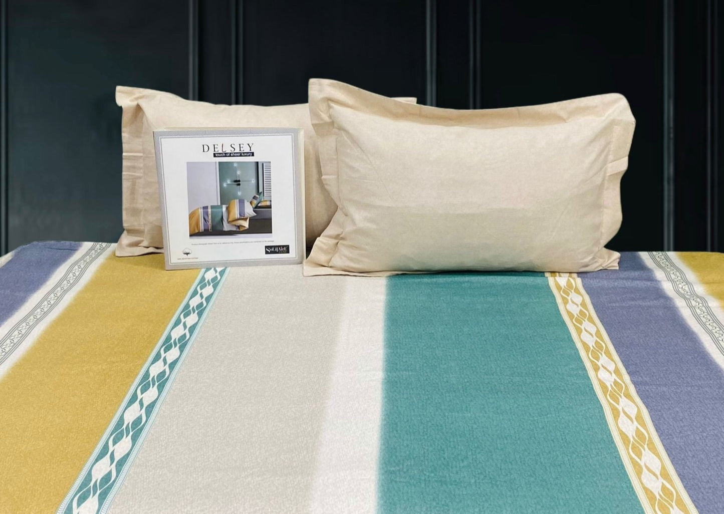 DELSEY EGYPTIAN COTTON KING-SIZE LUXURY BEDSHEET