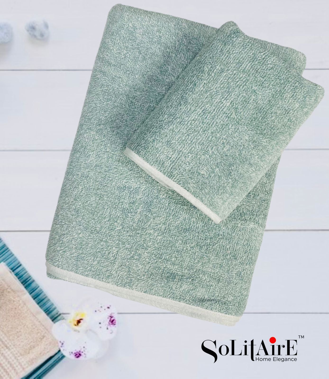MICROFIBER TOWEL Super-Soft, Highly-Absorbent (BATH & HAND TOWEL)