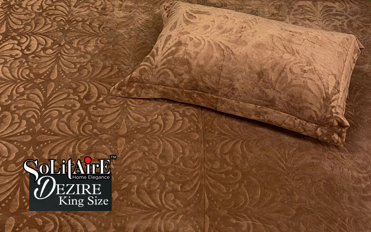 Dezire Warm King Sized Jointless Bedsheet – Premium Italian Cashmere Fabric