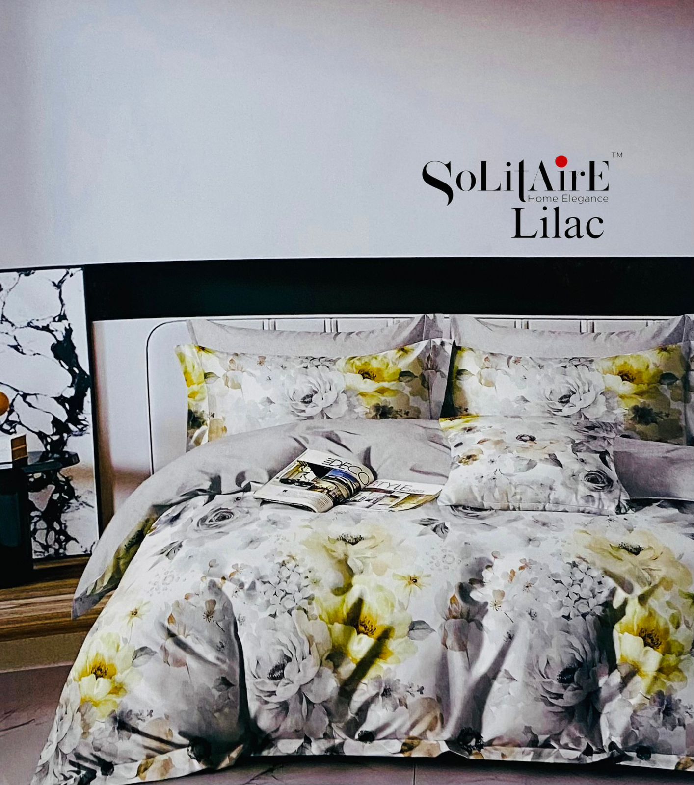 LILAC KING Cotton Bedsheet