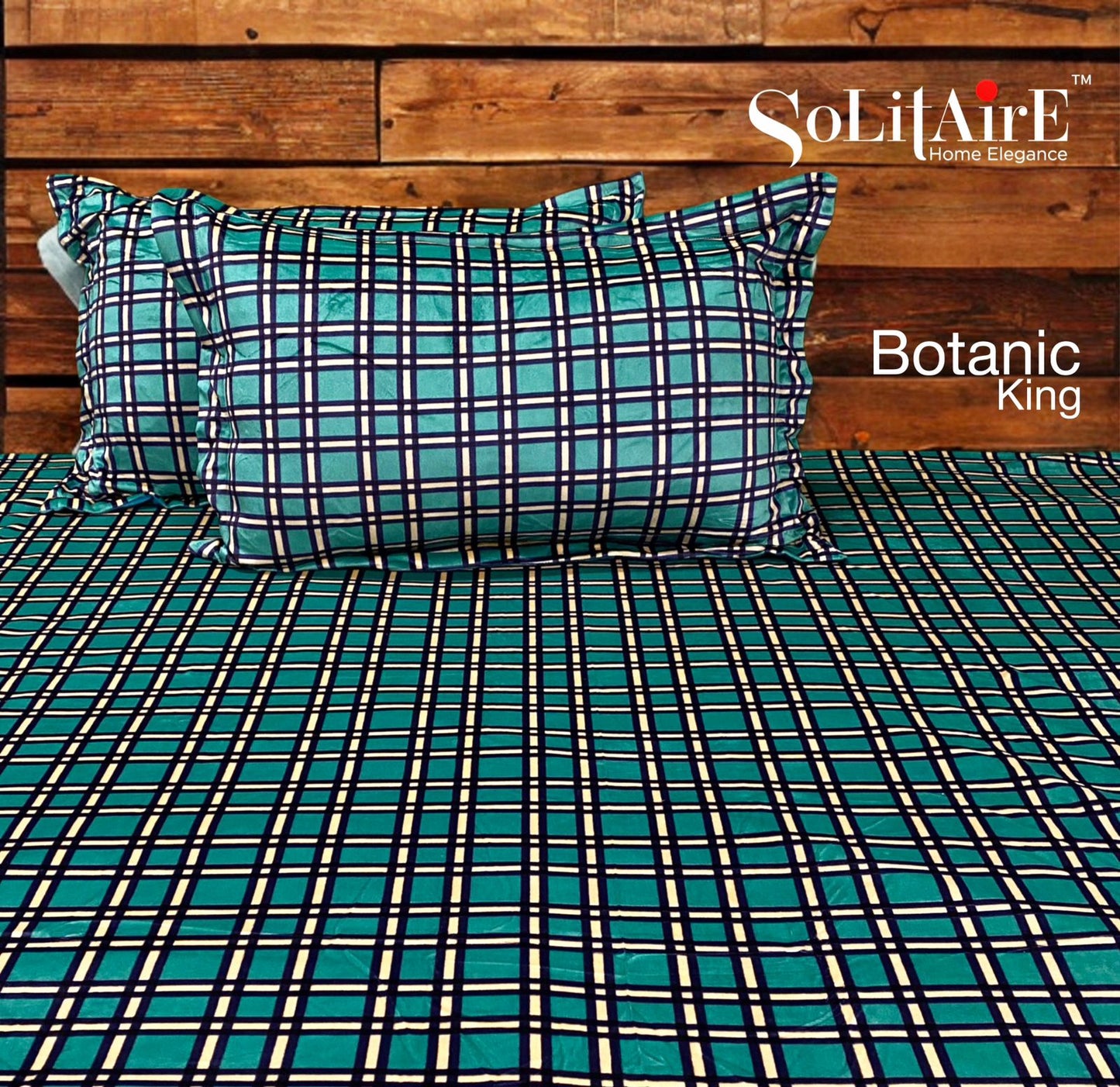 Botanic Warm King Size Bedsheet – Premium Italian Cashmere Fabric