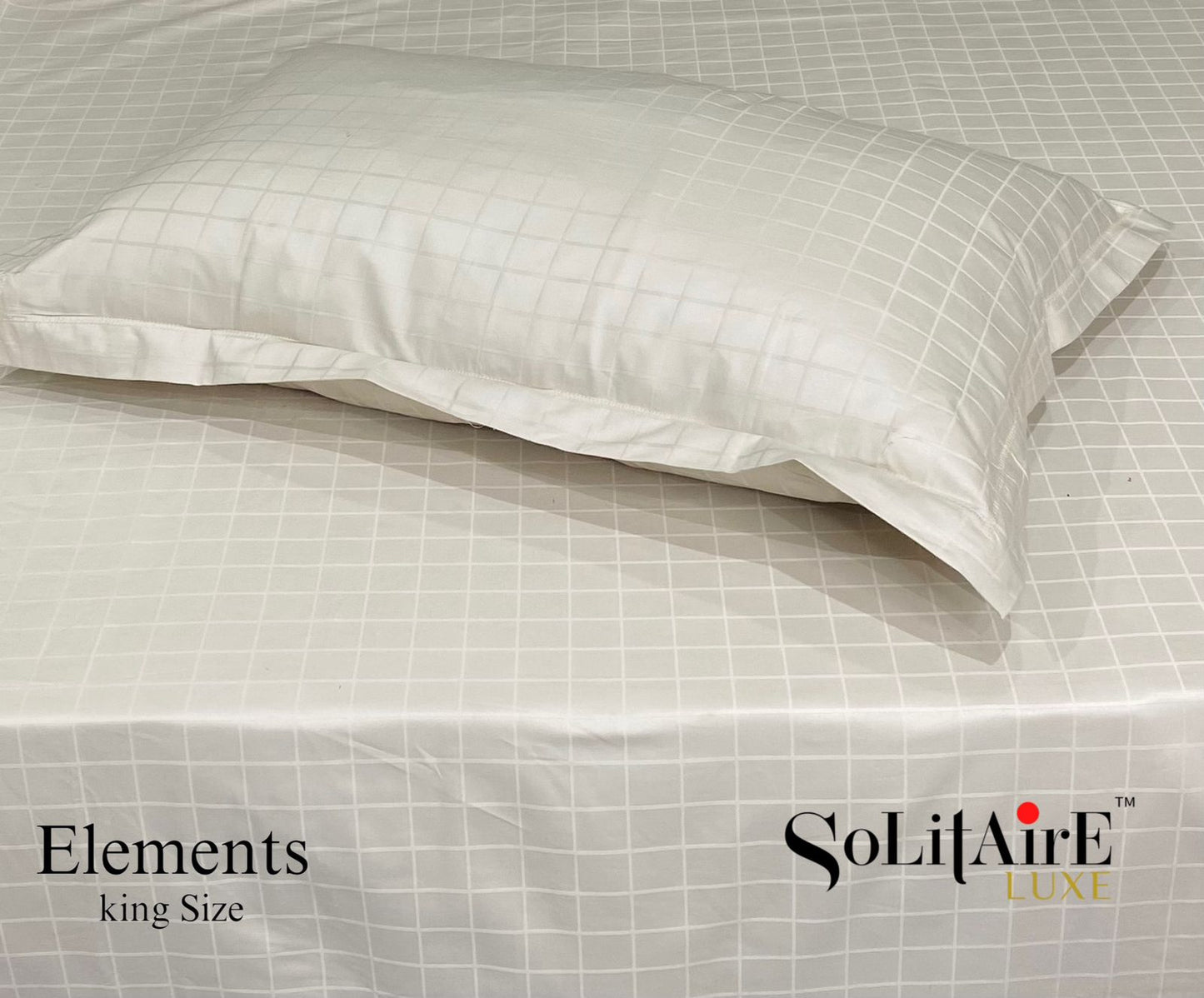 Elements Jacquard 100% Cotton 300 Thread Count King Bedsheet