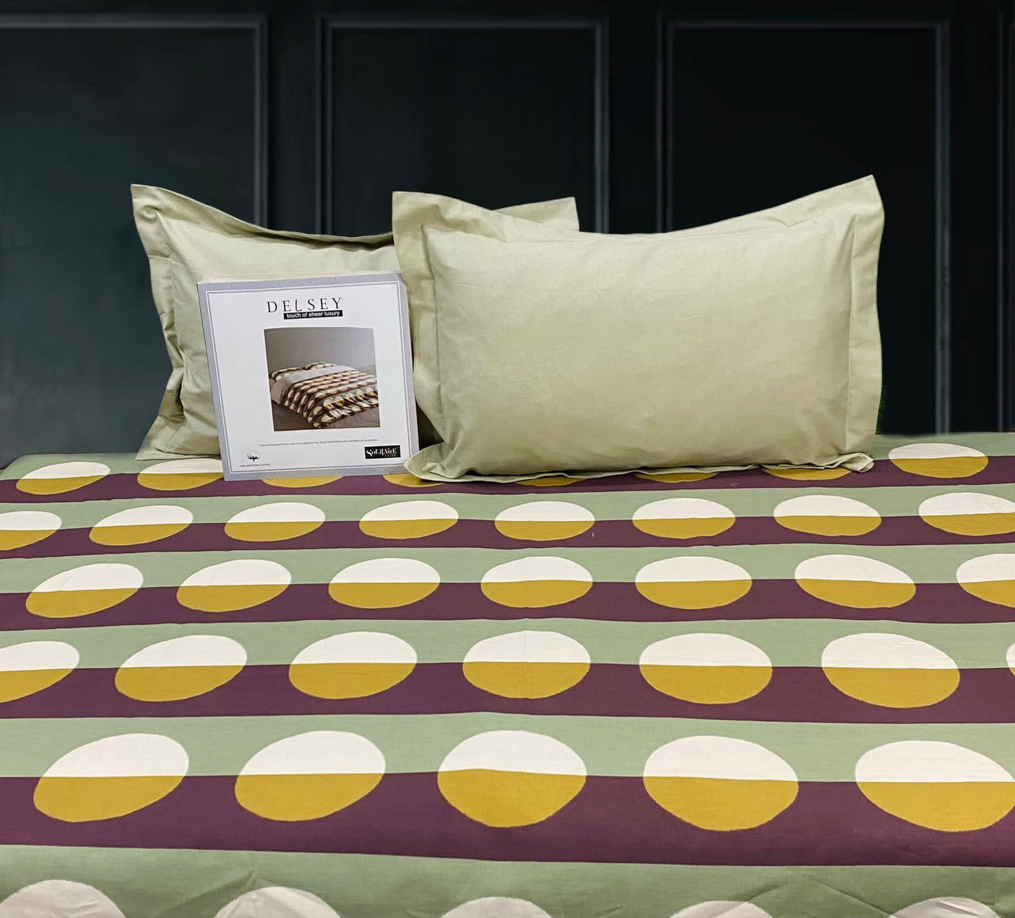 DELSEY EGYPTIAN COTTON KING-SIZE LUXURY BEDSHEET