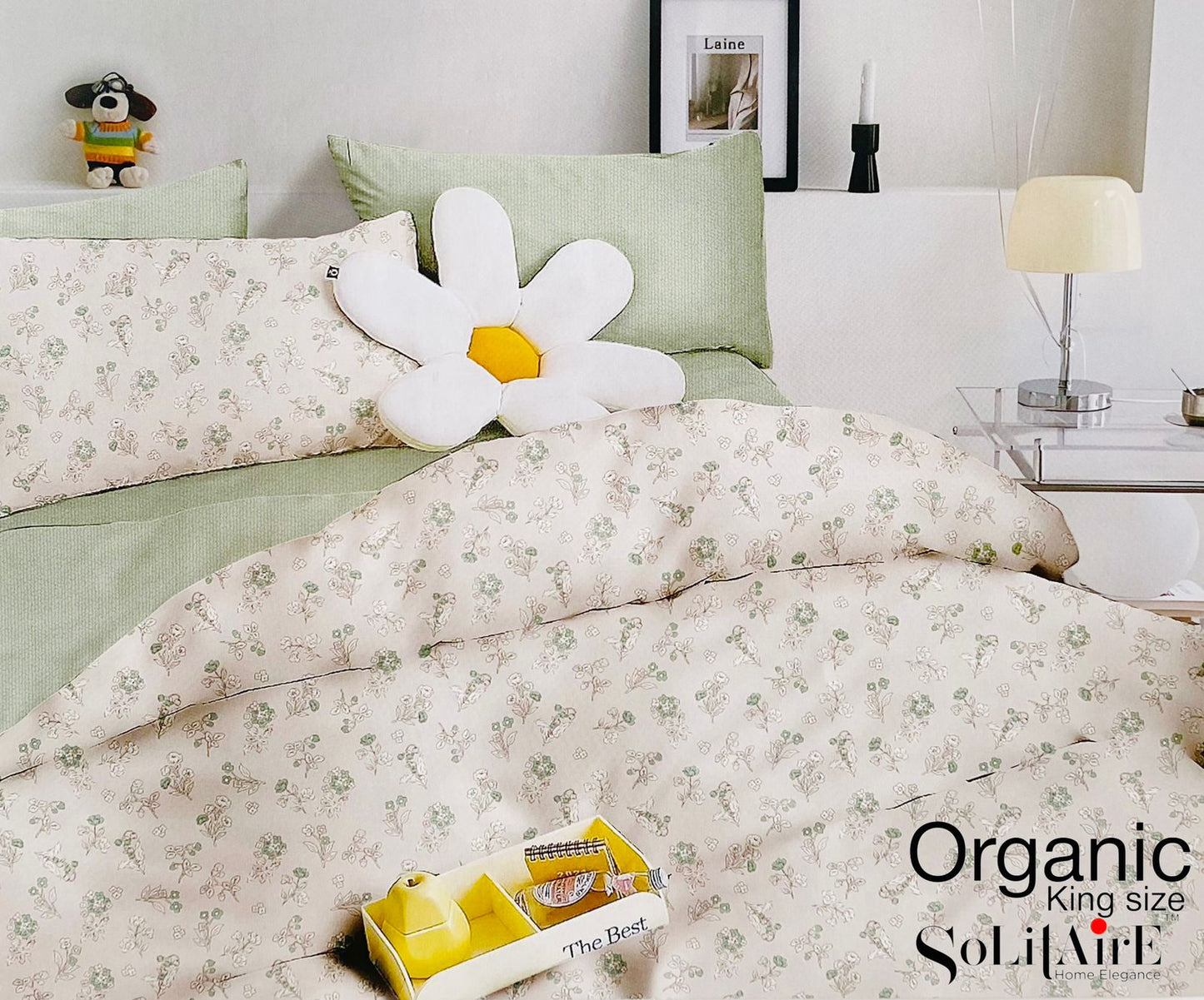 Organic King Bedsheet Set 100% Organic Cotton