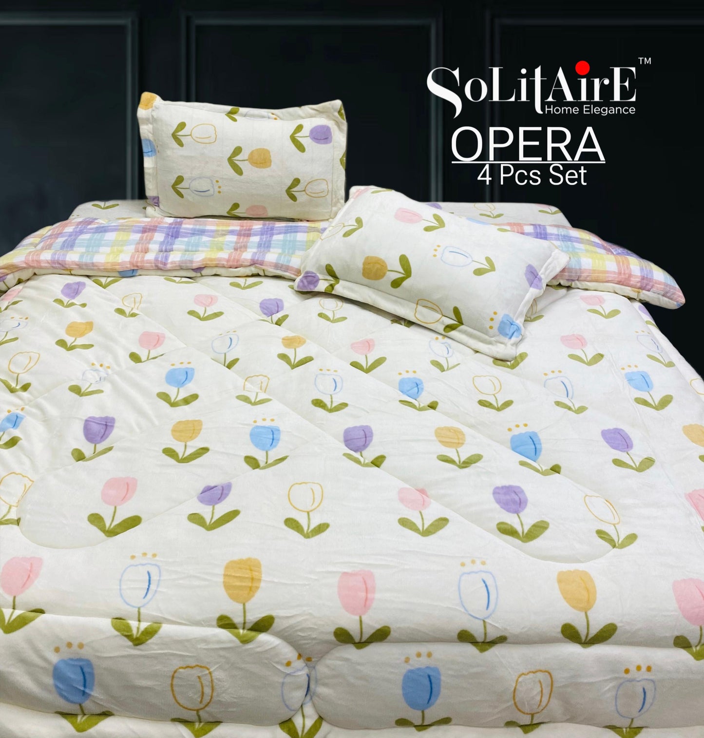 Opera Warm Cashmere Premium Milk Velvet Bed In A Bag