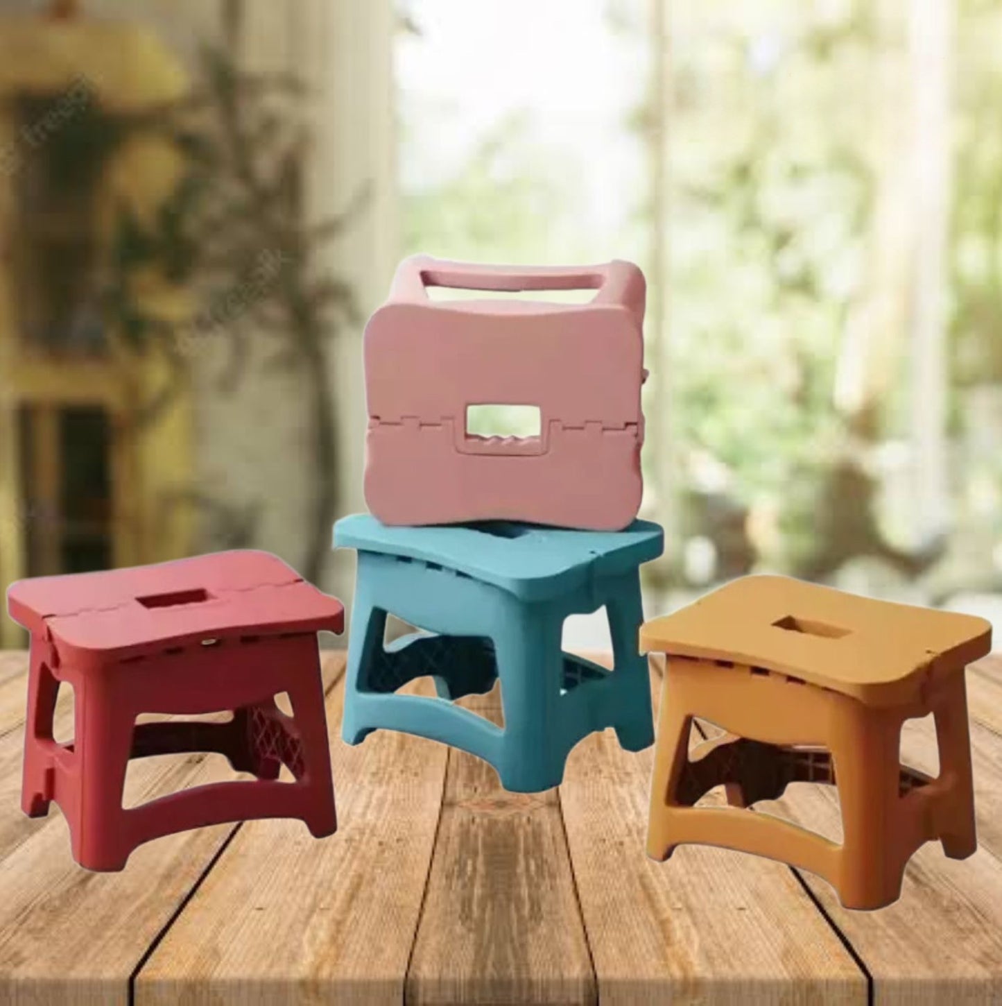 FOLDABLE MULTI-PURPOSE STOOL