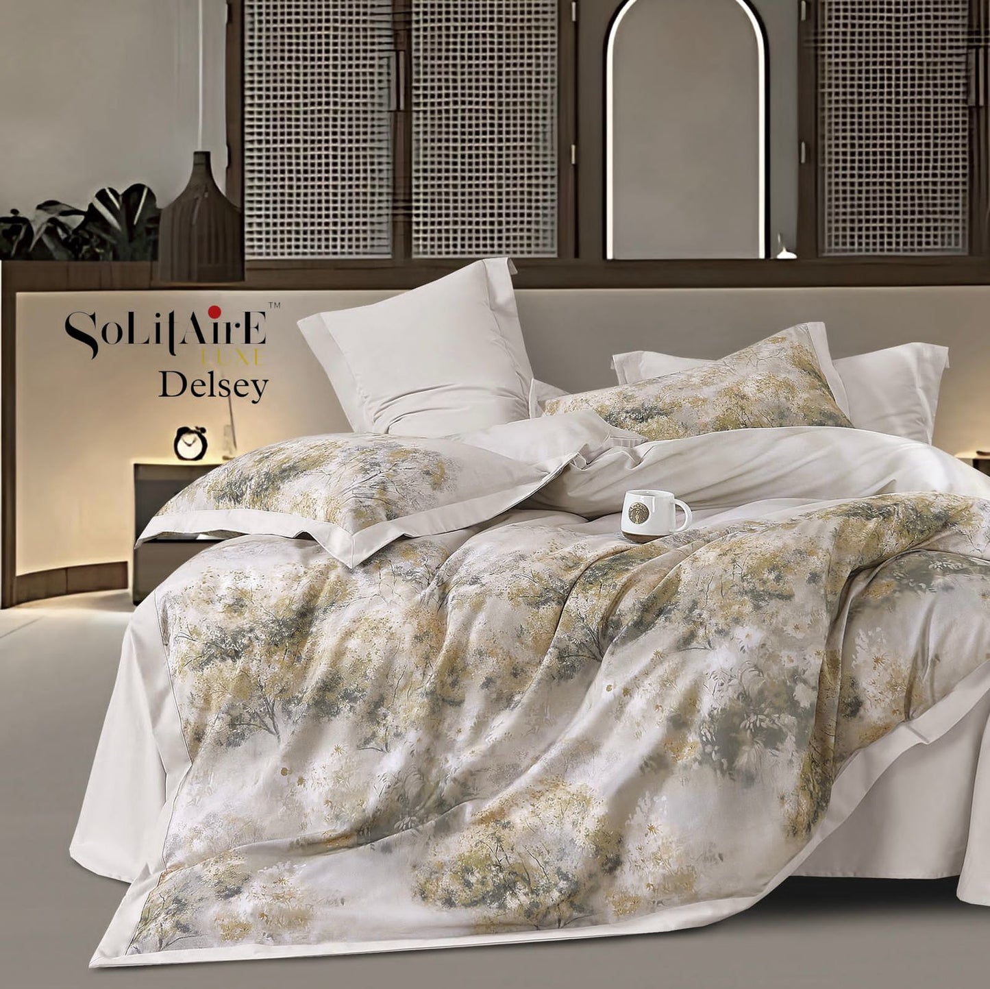 DELSEY EGYPTIAN COTTON KING-SIZE LUXURY BEDSHEET