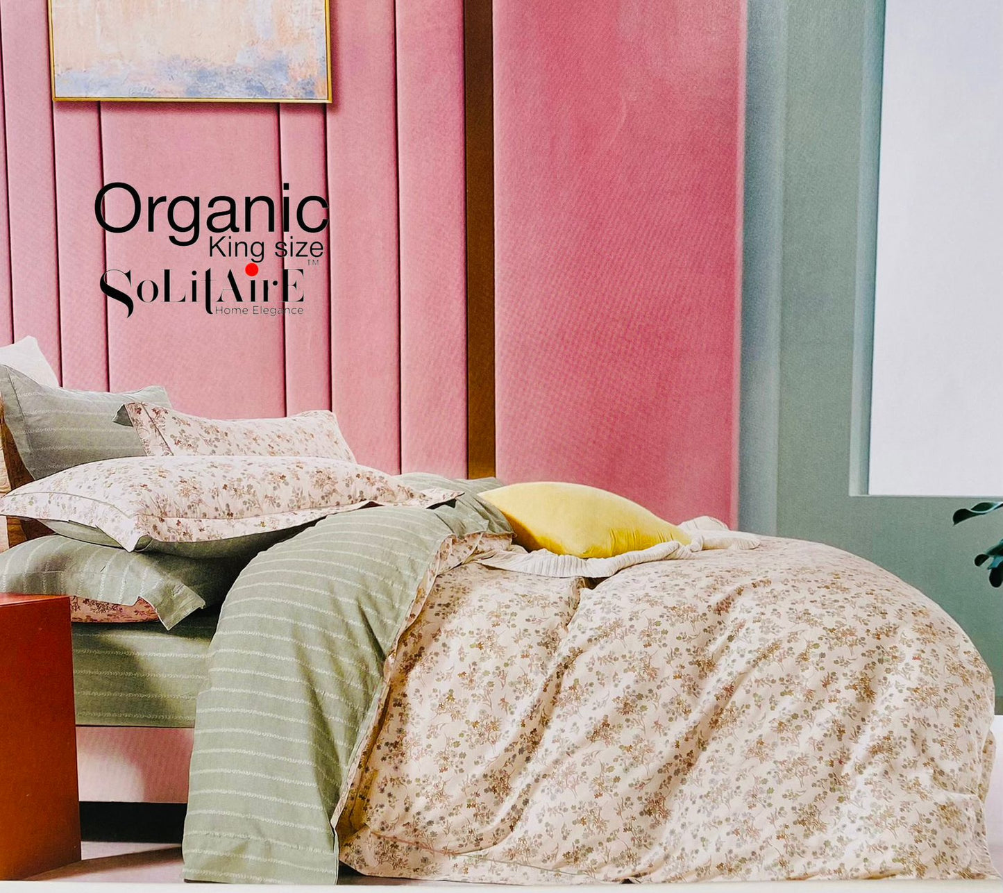Organic King Bedsheet Set 100% Organic Cotton