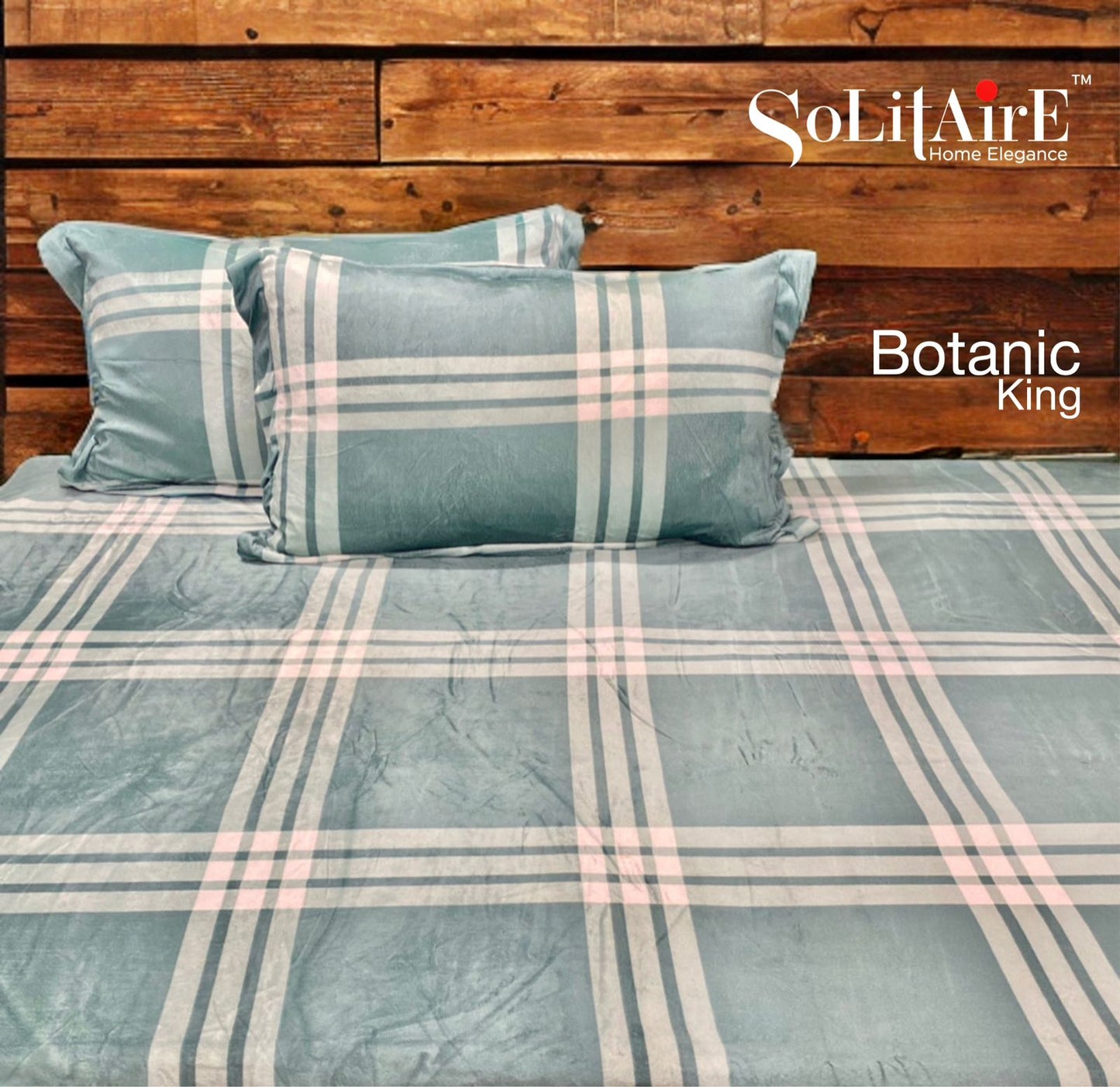Botanic Warm King Size Bedsheet – Premium Italian Cashmere Fabric