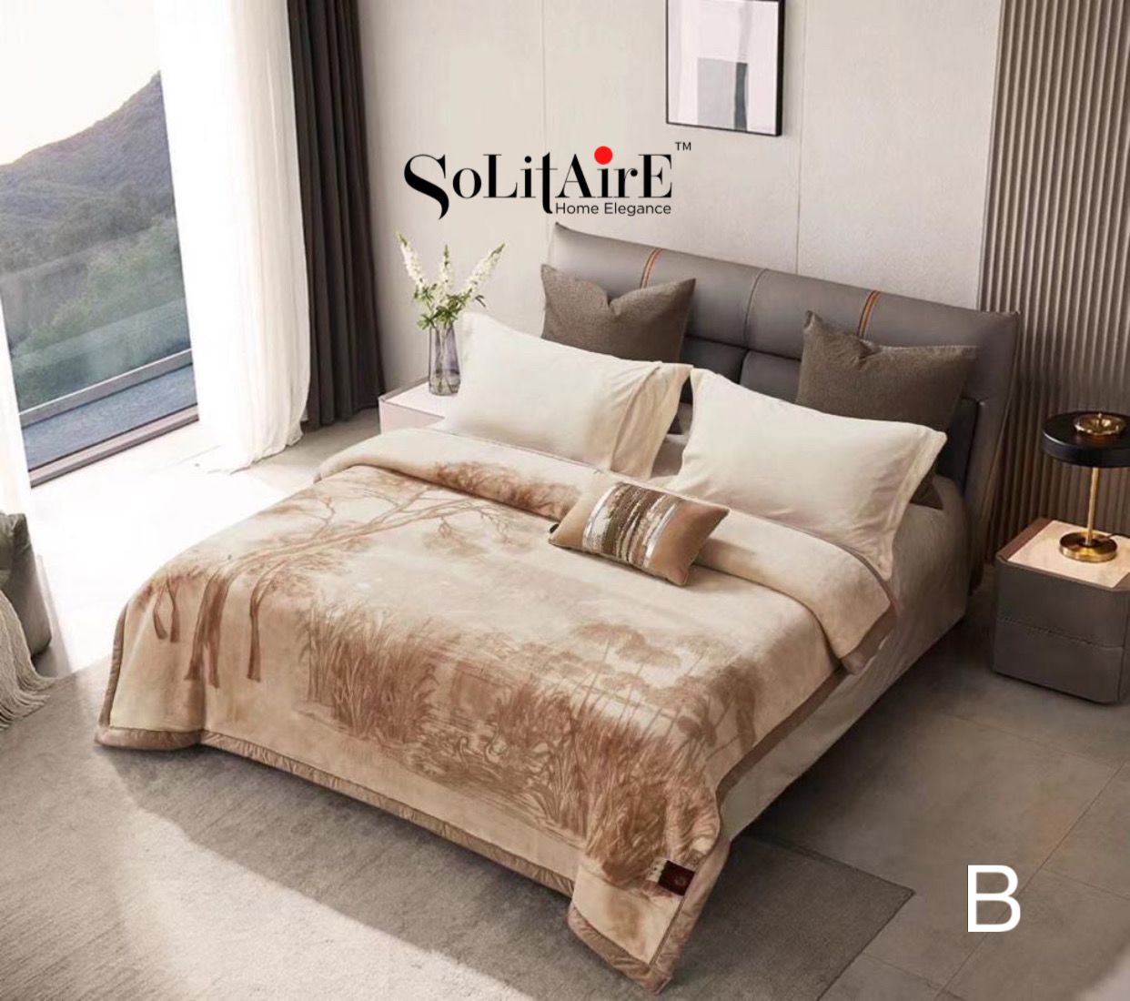 Omega Double Ply Korean Mink Blanket – Ultra Soft, Ultra Warm