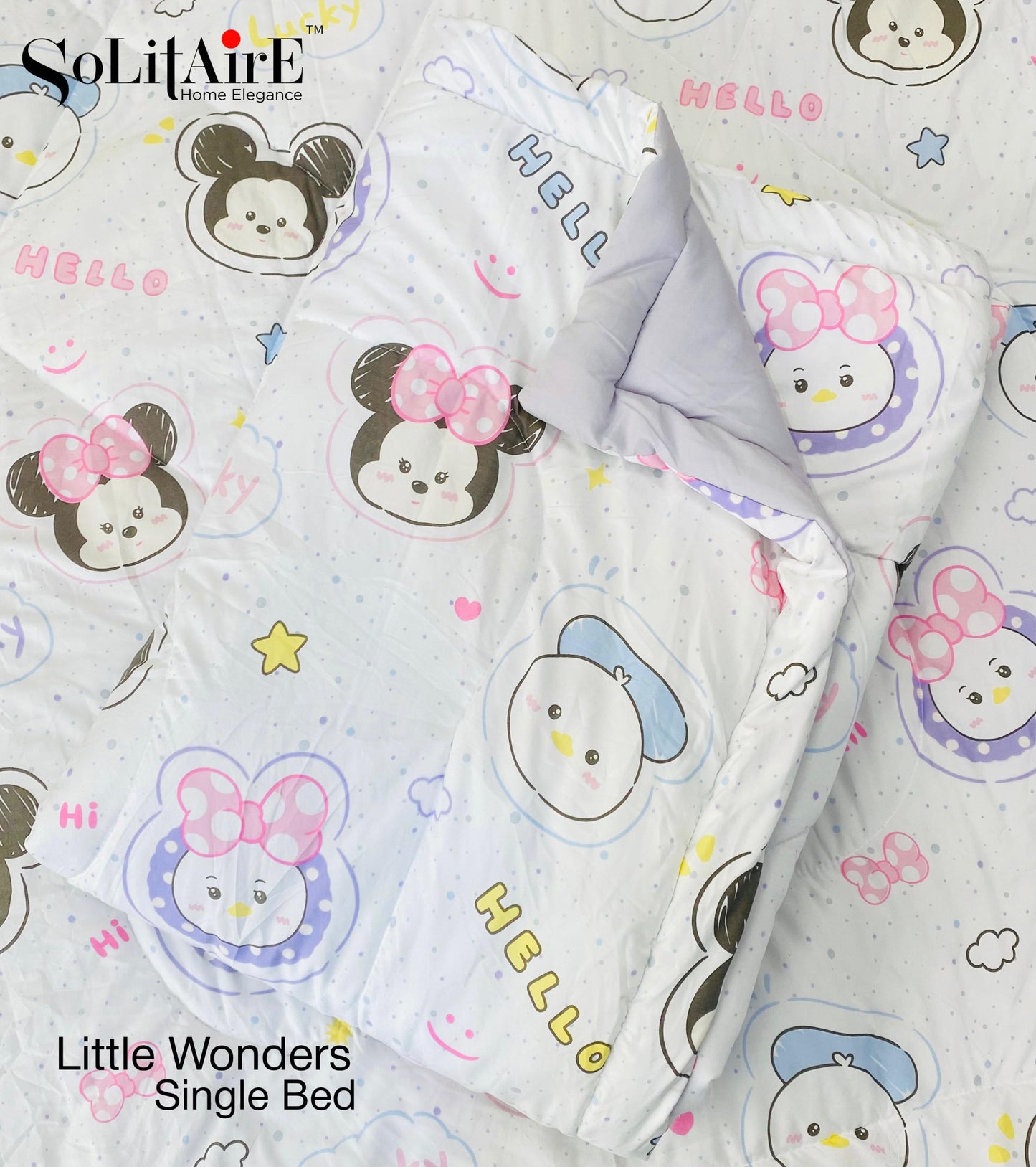 Little Wonder Ultra Super Soft AC Comforter Single Bed