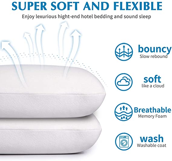 SUPER SOFT MEMORY FOAM PILLOWS