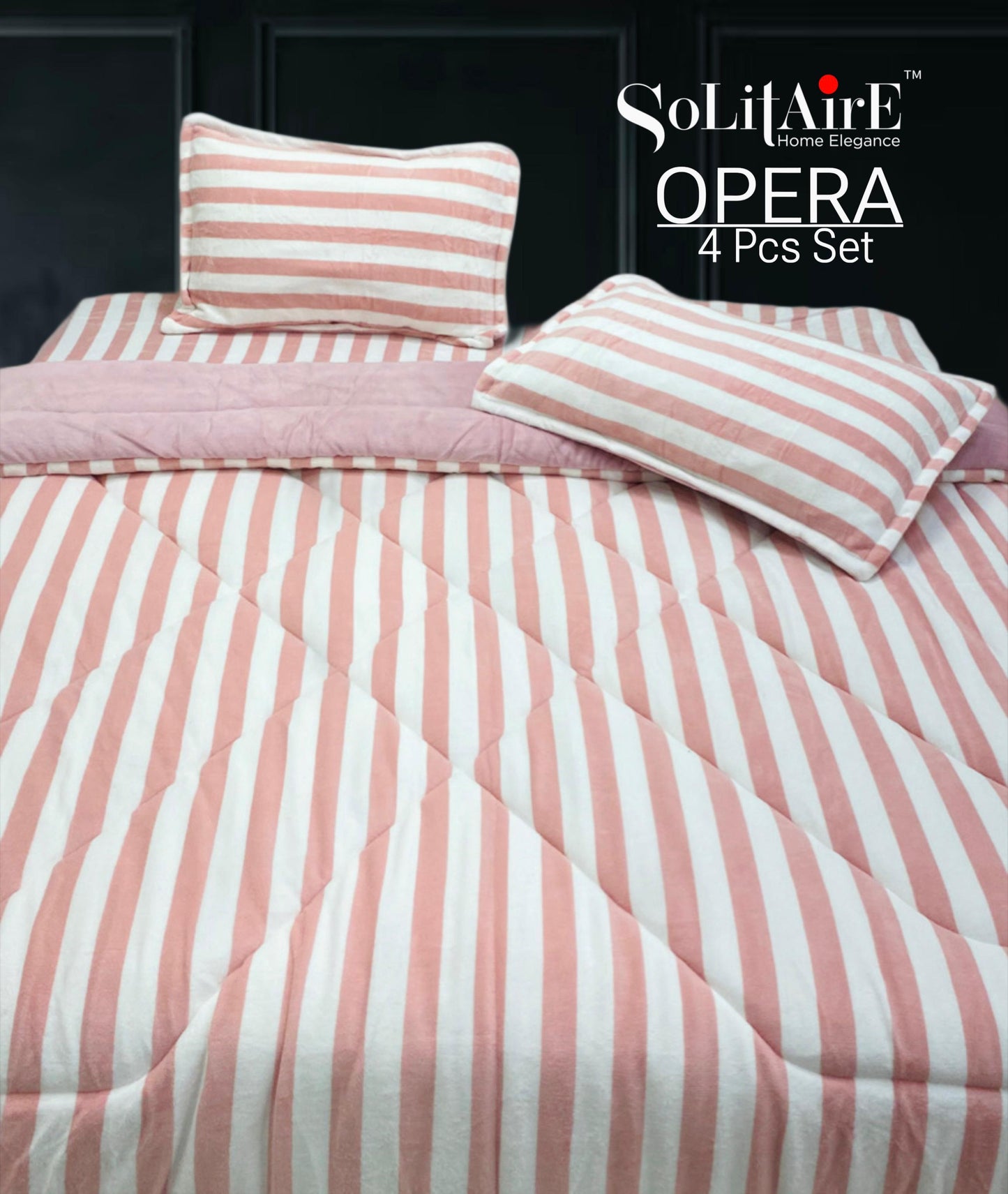 Opera Warm Cashmere Premium Milk Velvet Bed In A Bag