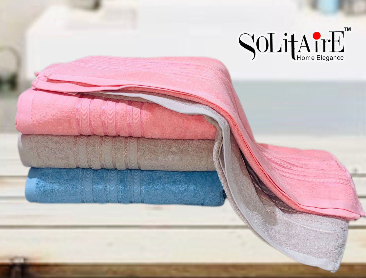 CLASSIC PREMIUM COTTON BATH & HAND TOWELS