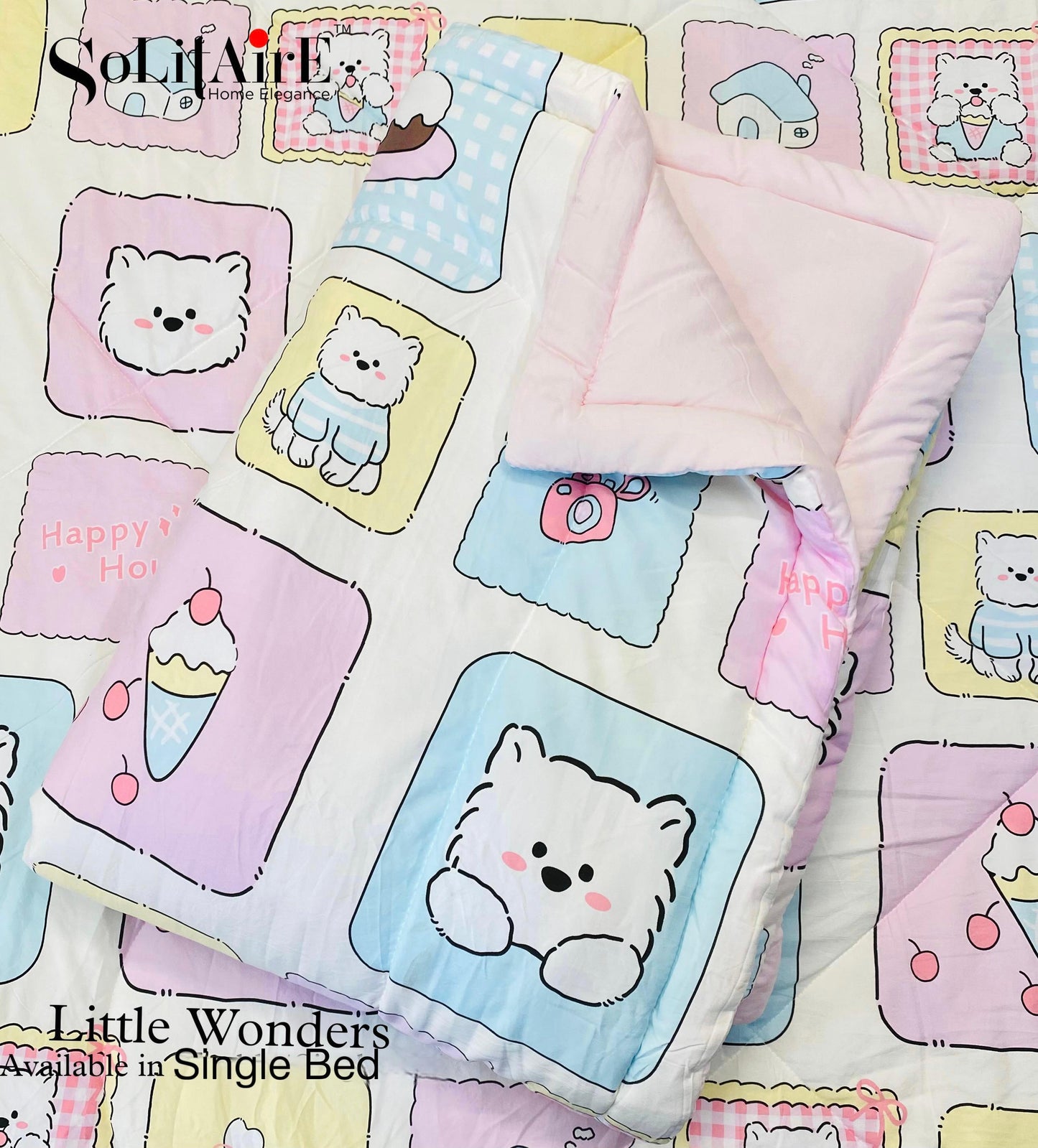 Little Wonder Ultra Super Soft AC Comforter Single Bed