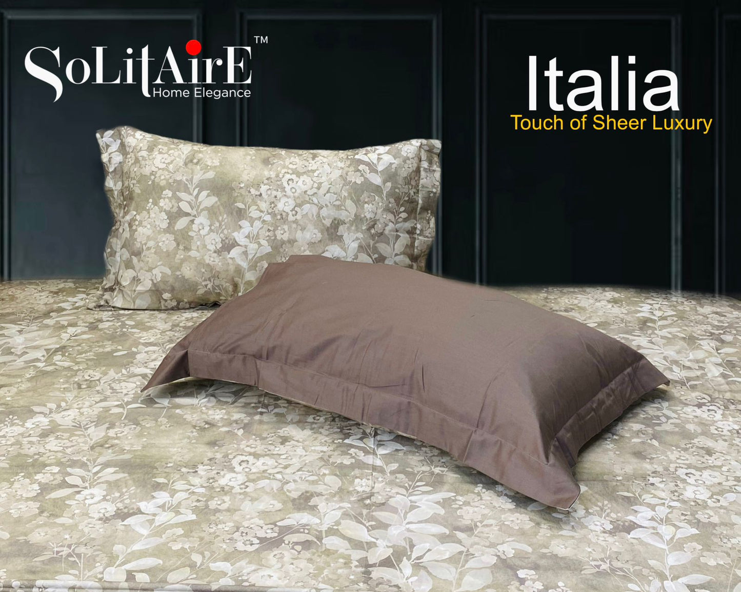 Italia 100% Organic Cotton King Size Premium Bedsheet