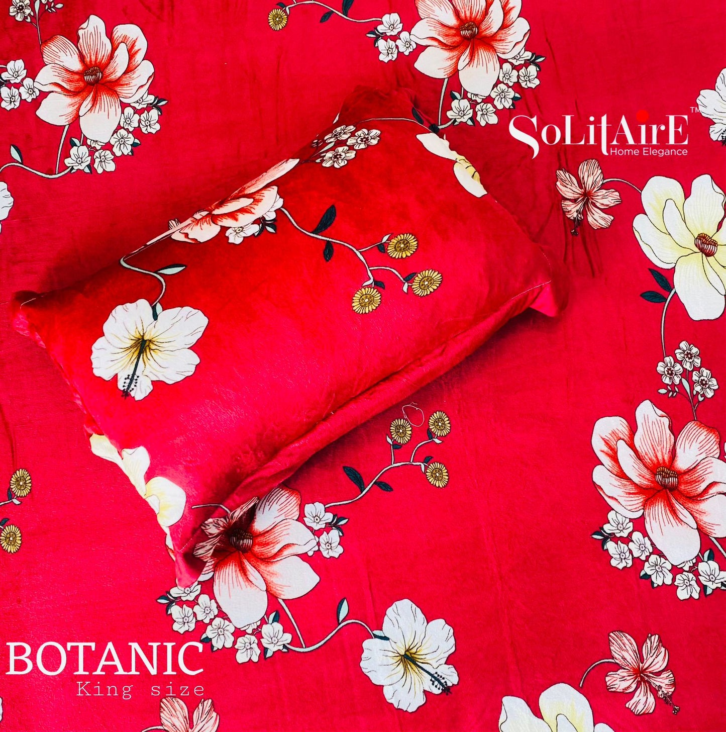 Botanic Warm King-Size Bedsheet Affordable Luxury