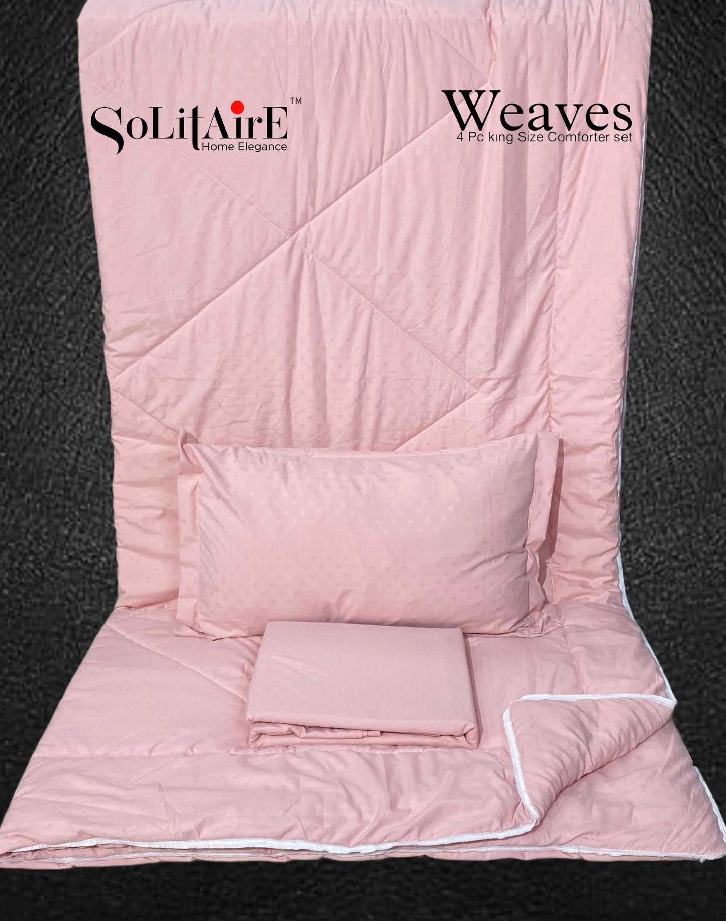 Weaves Jointless King Sized Complete Comforter Set