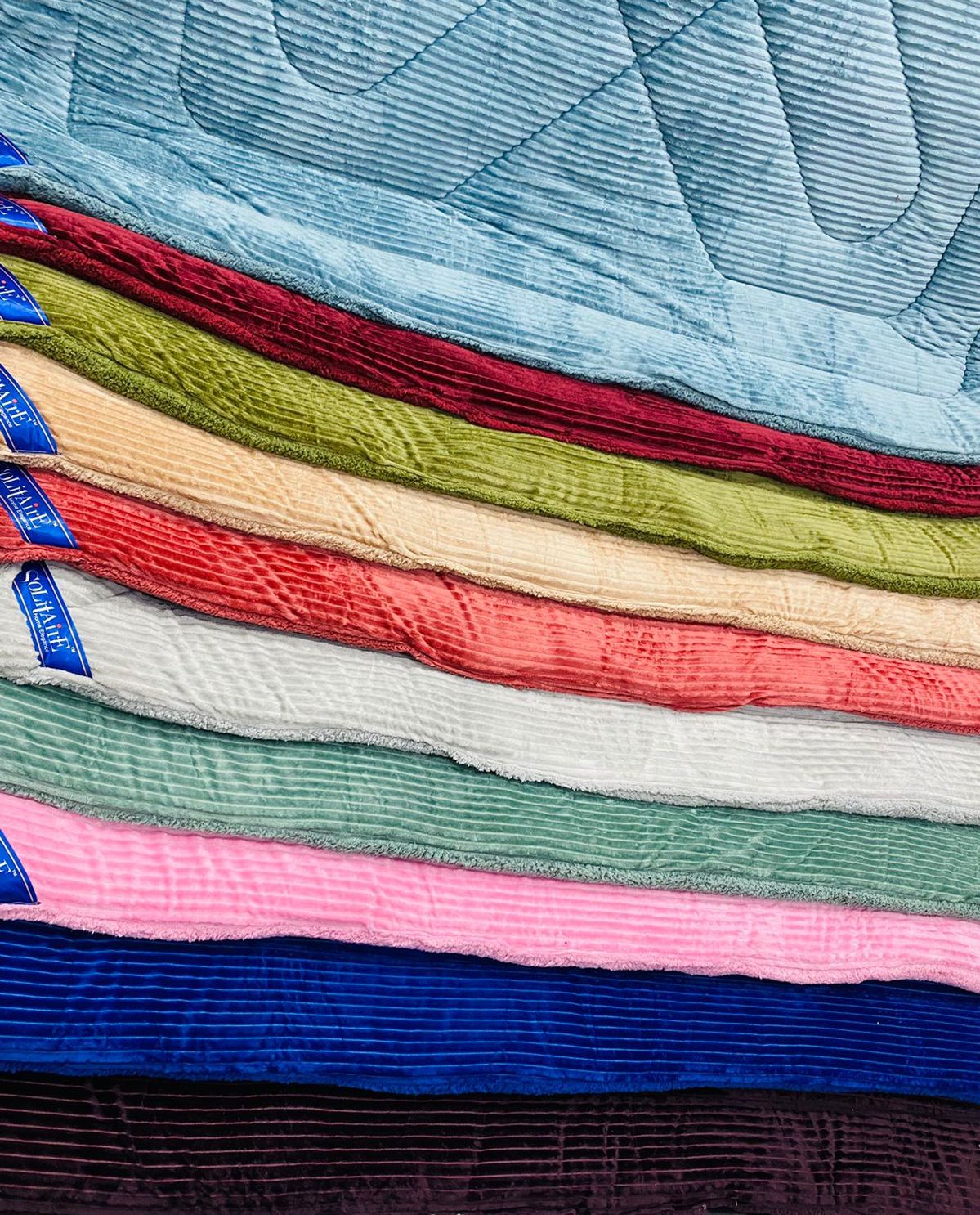 Sherpa Ultra-Warm Winter Quilt 350-GSM (Violet)