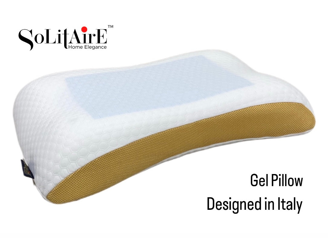 ERGONOMIC GEL MEMORY FOAM PILLOW