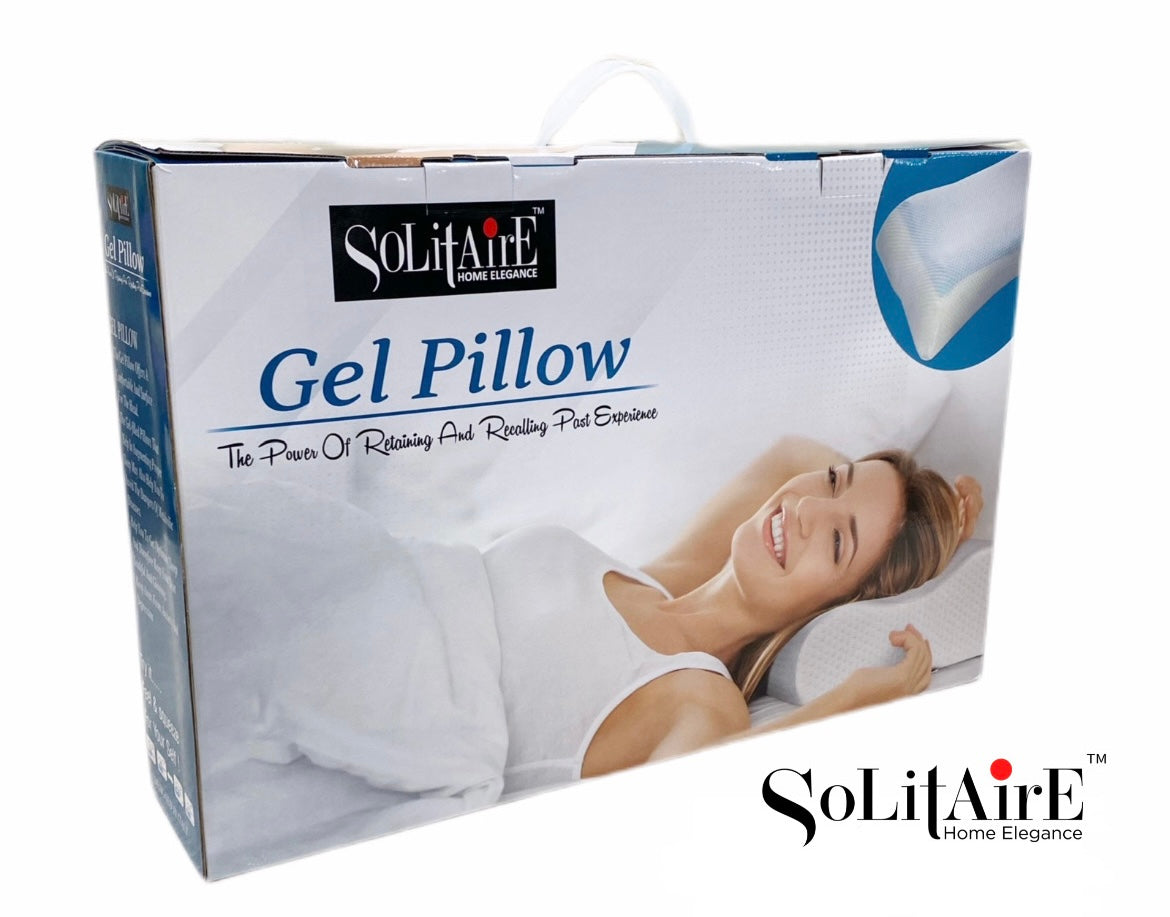 ERGONOMIC GEL MEMORY FOAM PILLOW