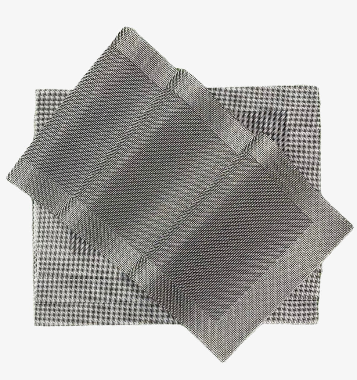 Dining Table Mat (Wire Rectangle)(Reversible) (Set of 6)