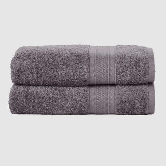 PURE-LUXE PREMIUM COTTON 600-GSM TOWELS (Grey)