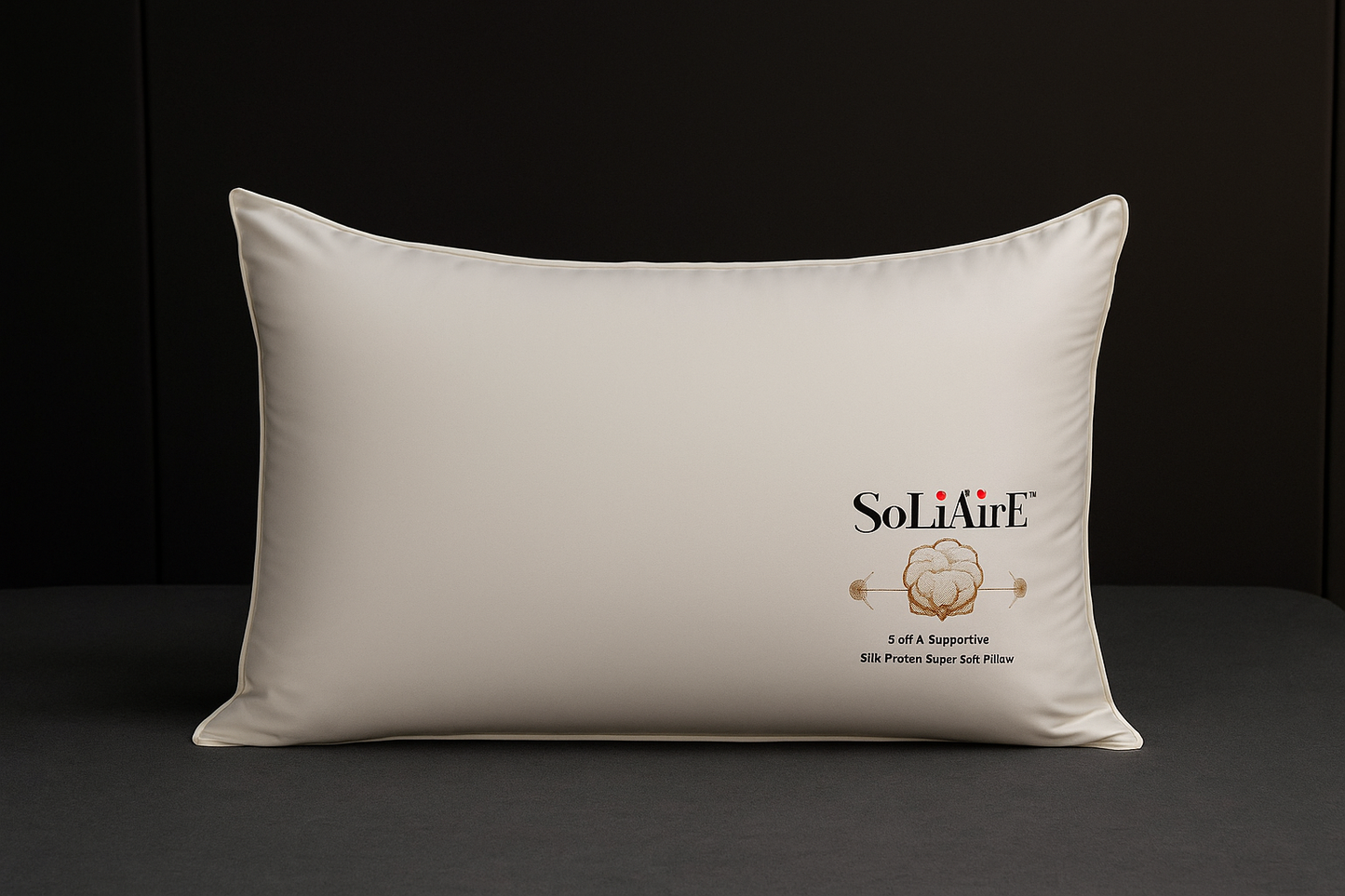 ✨ Silk Protein Super Soft Pillow Pair (2 Pc) | 100% Organic | Vegan, Hypoallergenic & Skin-Friendly Luxury