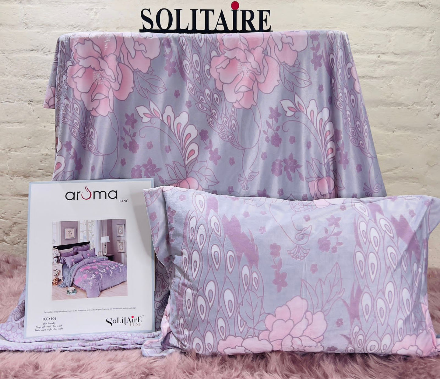 AROMA KING (Warm Winter Bedsheet Set)